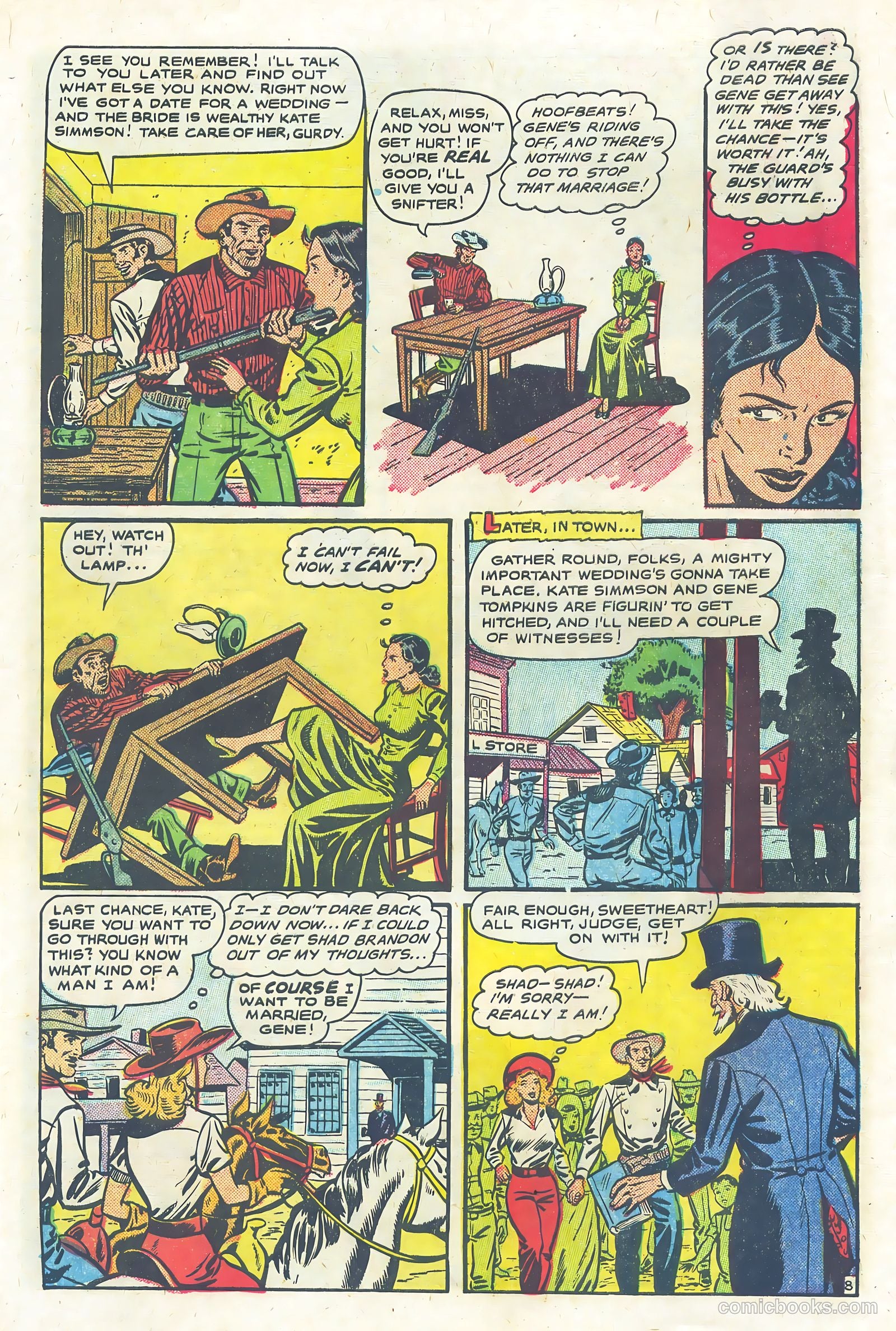 Frontier Romances #9 (1958) — page 10 of 37