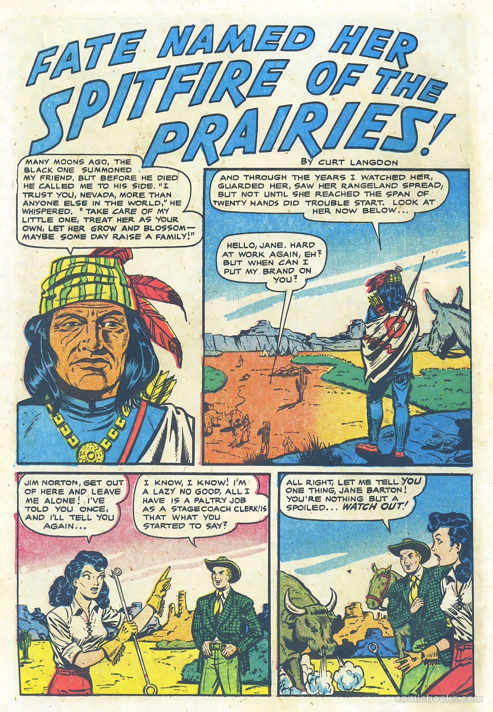 Frontier Romances #9 (1958) — page 14 of 37