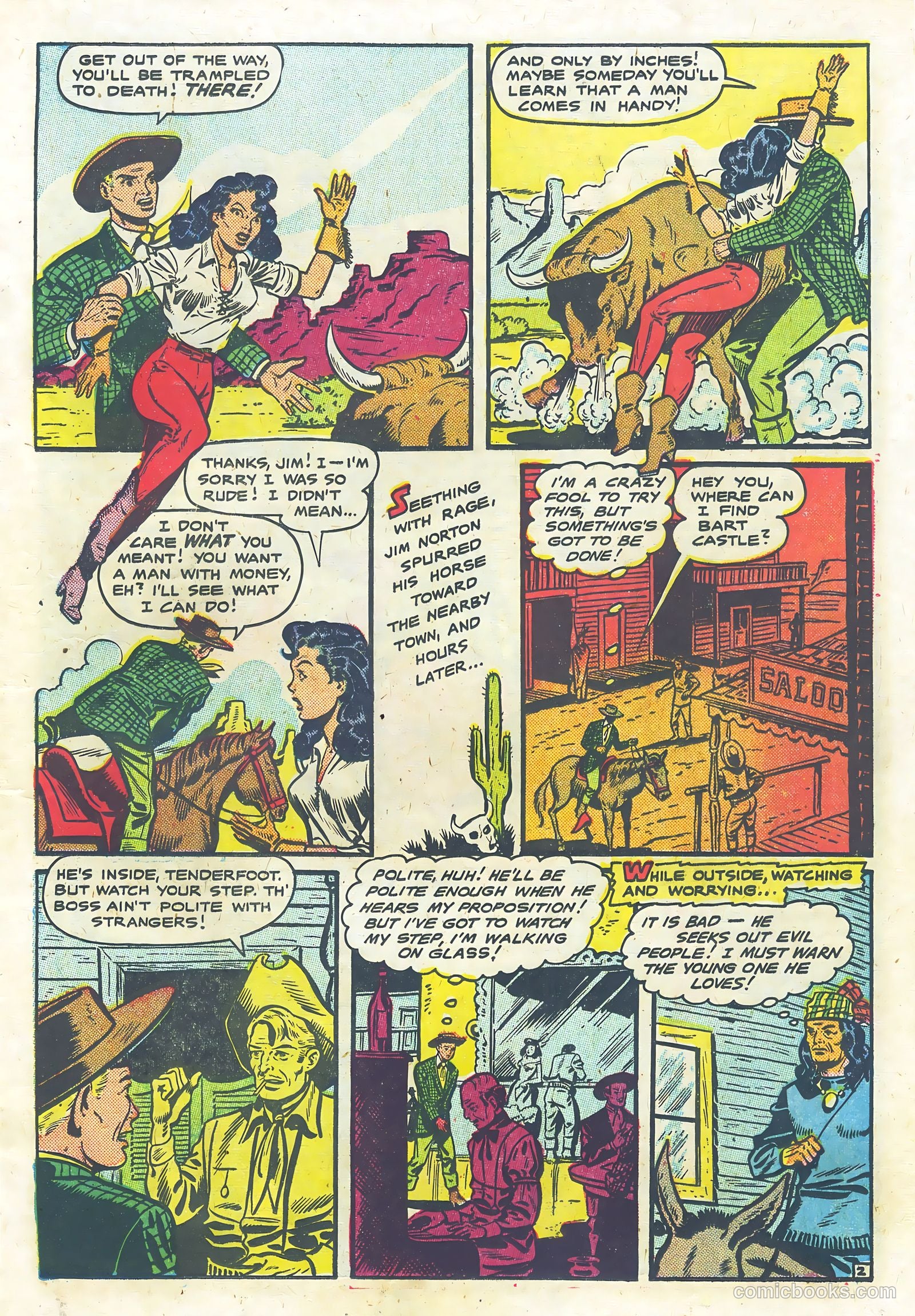 Frontier Romances #9 (1958) — page 15 of 37