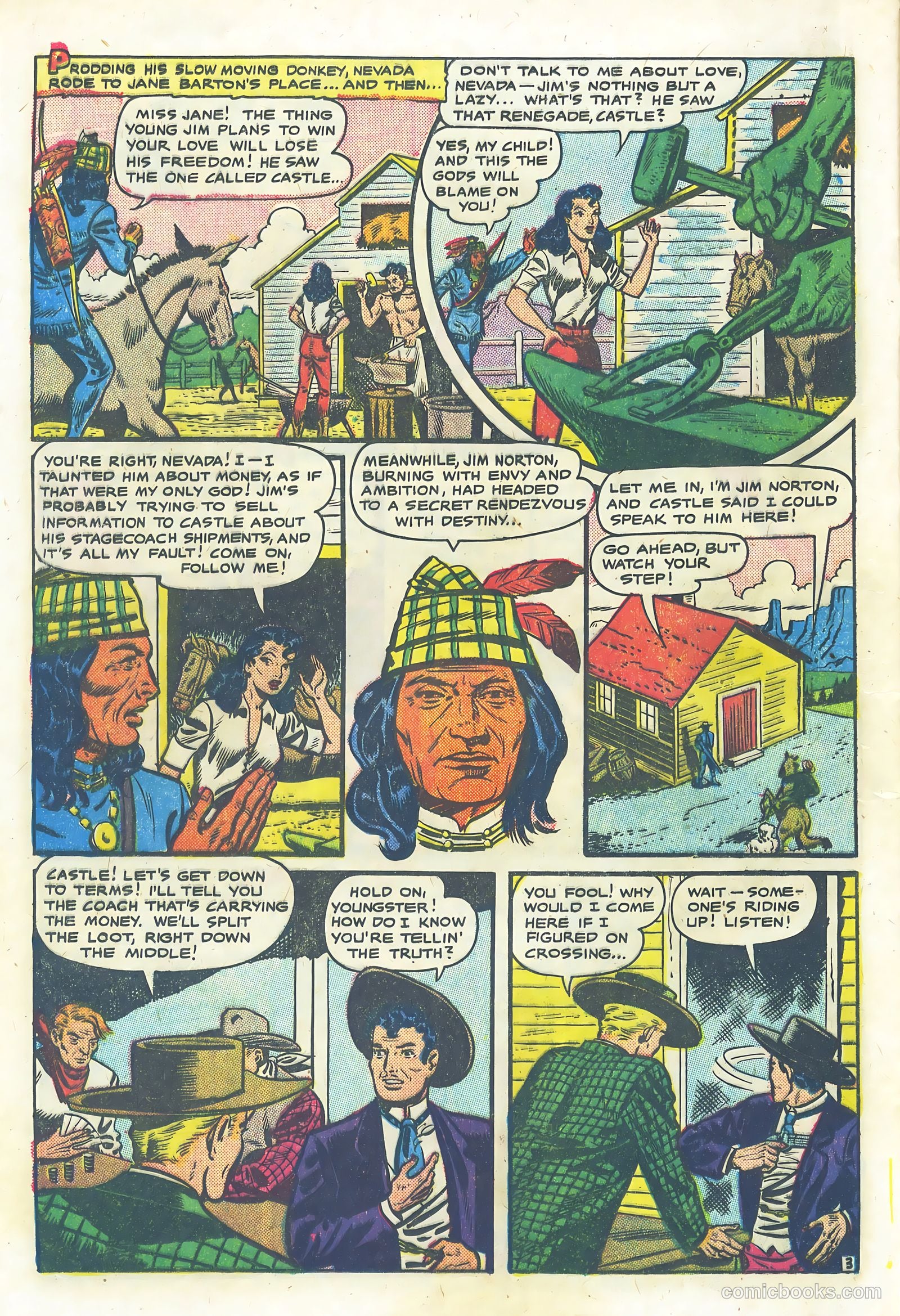 Frontier Romances #9 (1958) — page 16 of 37