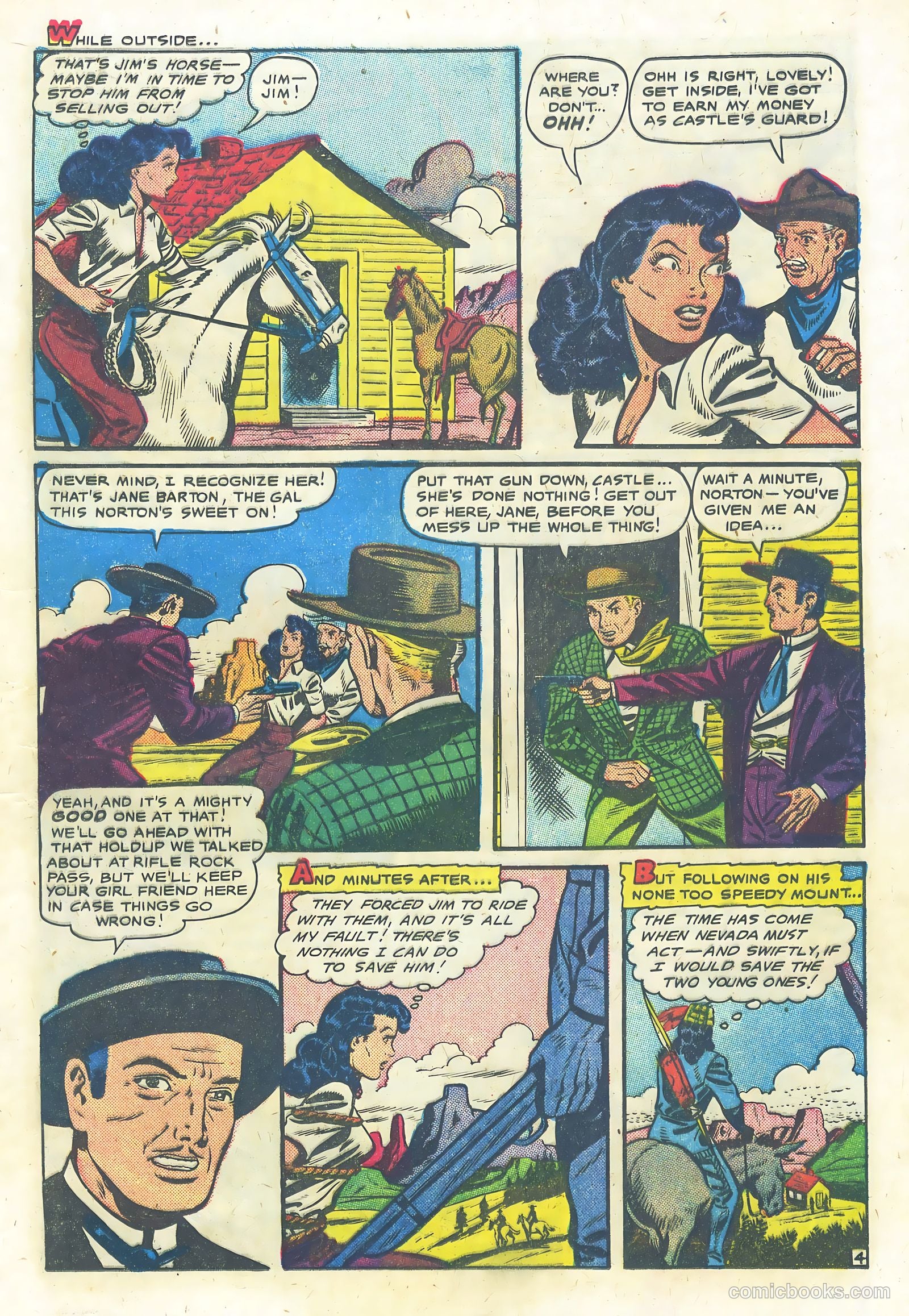Frontier Romances #9 (1958) — page 17 of 37