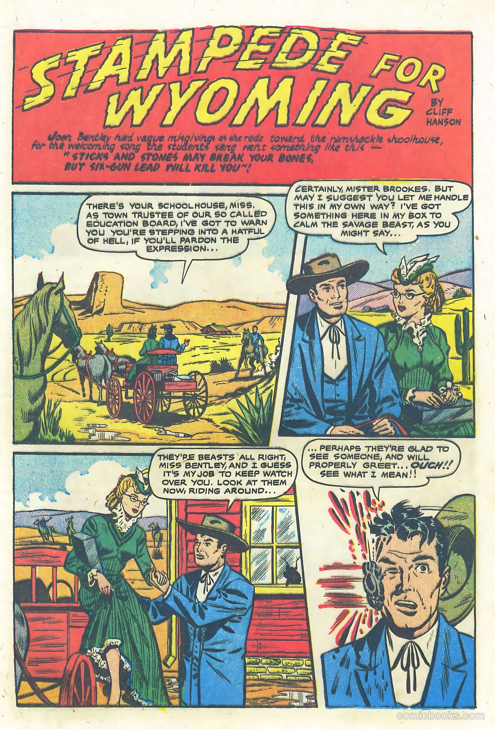 Frontier Romances #9 (1958) — page 21 of 37