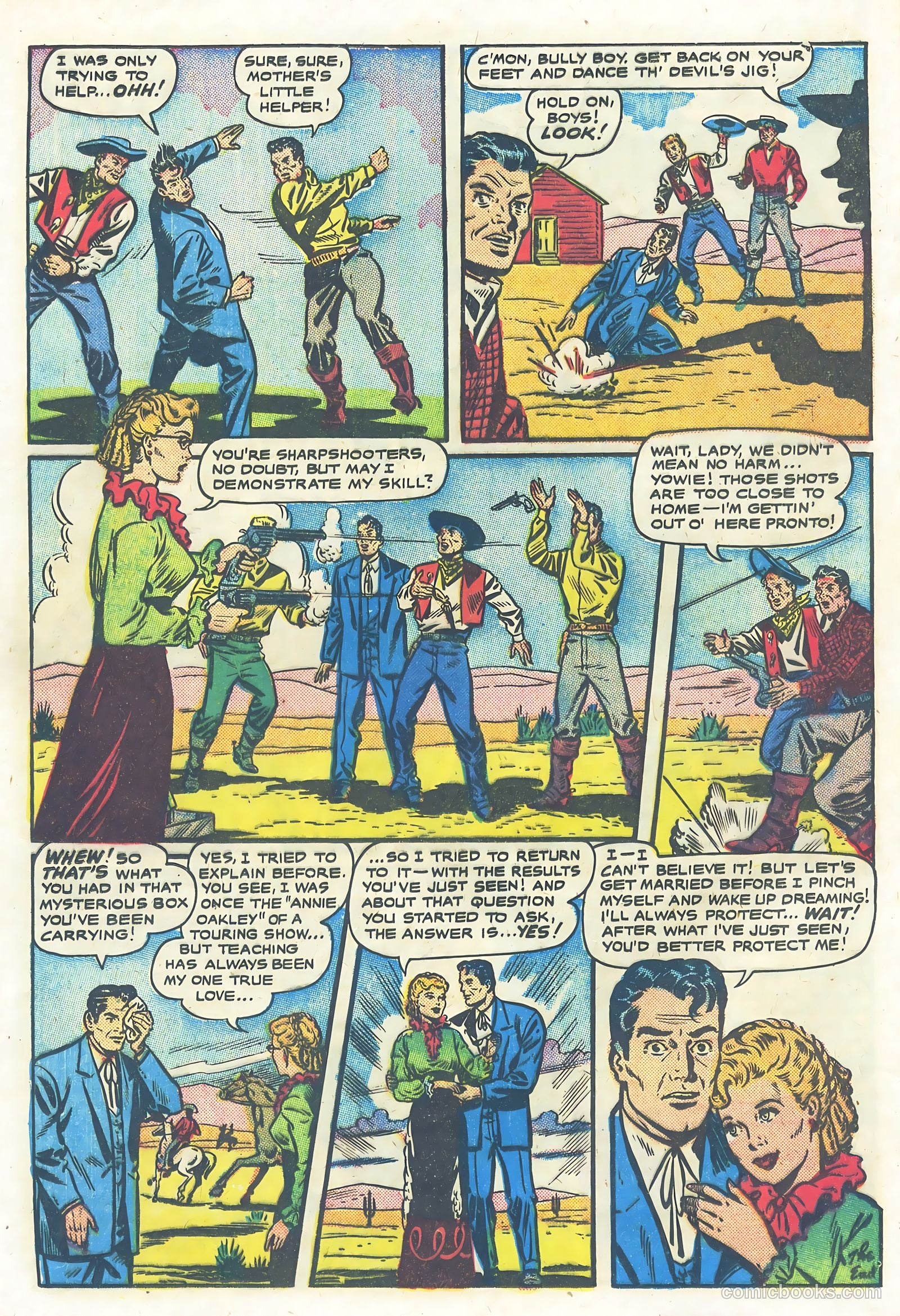 Frontier Romances #9 (1958) — page 24 of 37