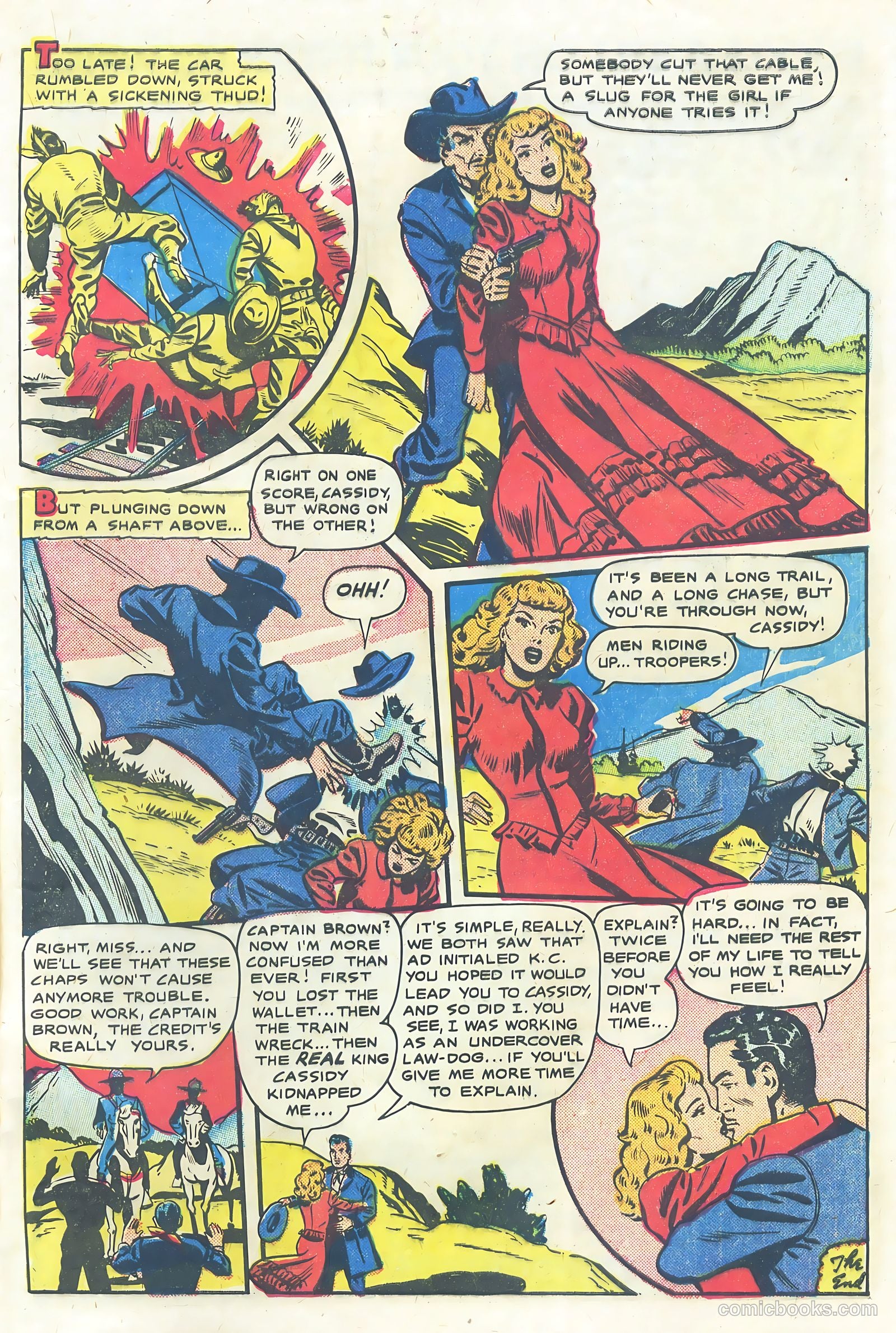 Frontier Romances #9 (1958) — page 33 of 37