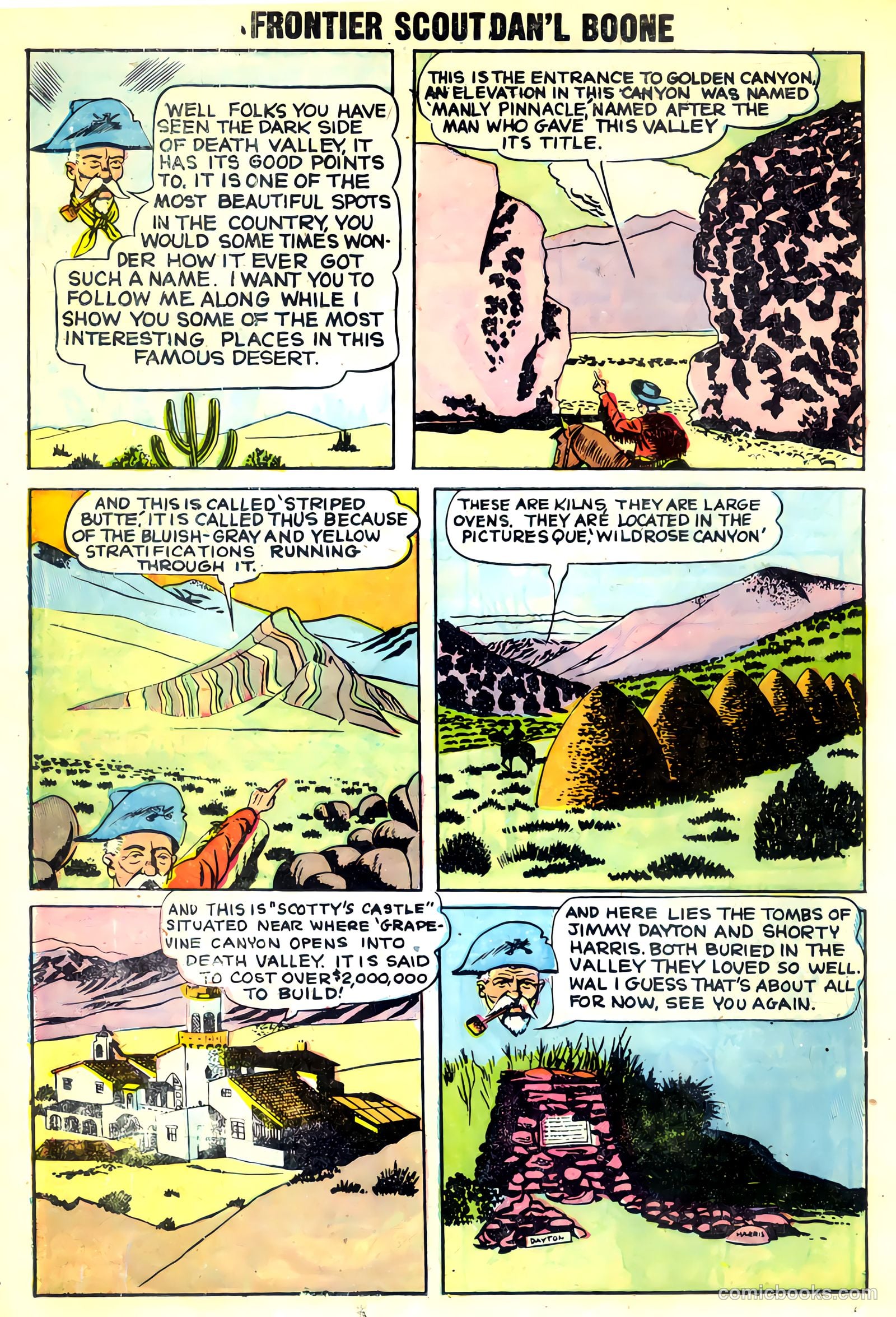 Frontier Scout, Dan'l Boone #10 (1956) — page 26 of 36
