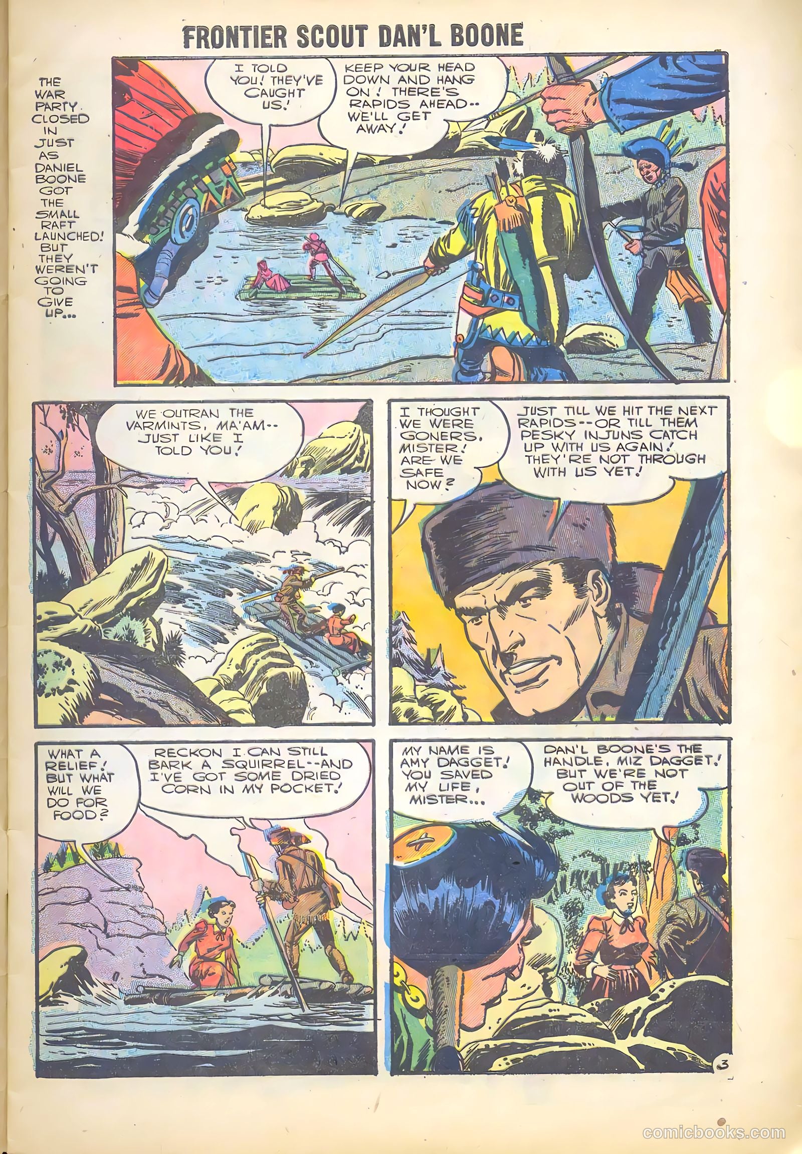 Frontier Scout, Dan'l Boone #11 (1956) — page 5 of 36