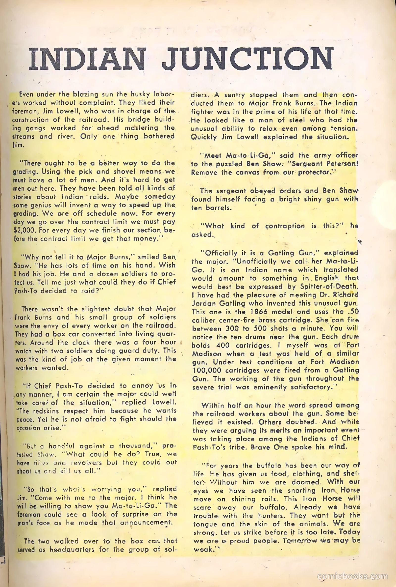 Frontier Scout, Dan'l Boone #11 (1956) — page 17 of 36