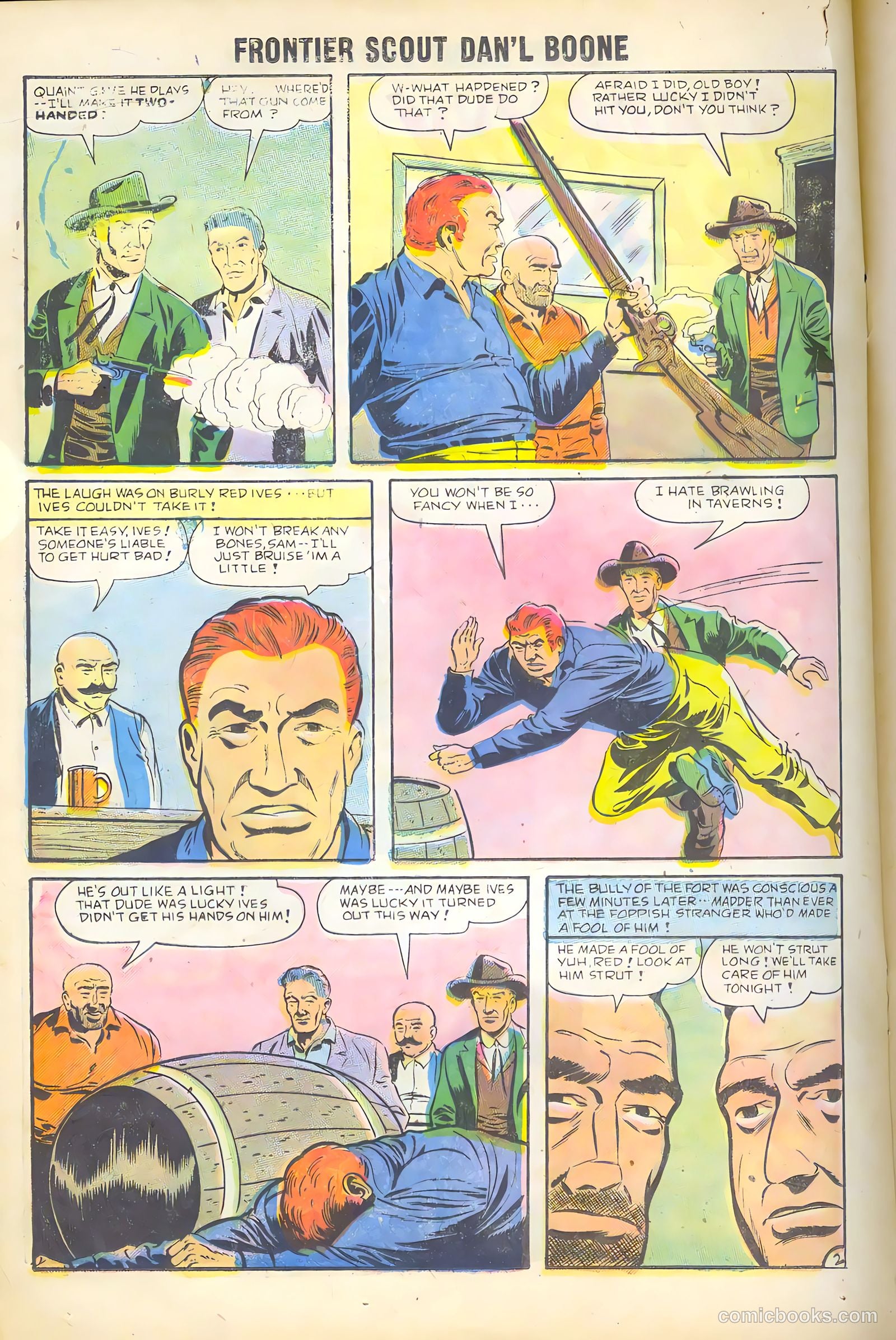 Frontier Scout, Dan'l Boone #11 (1956) — page 20 of 36