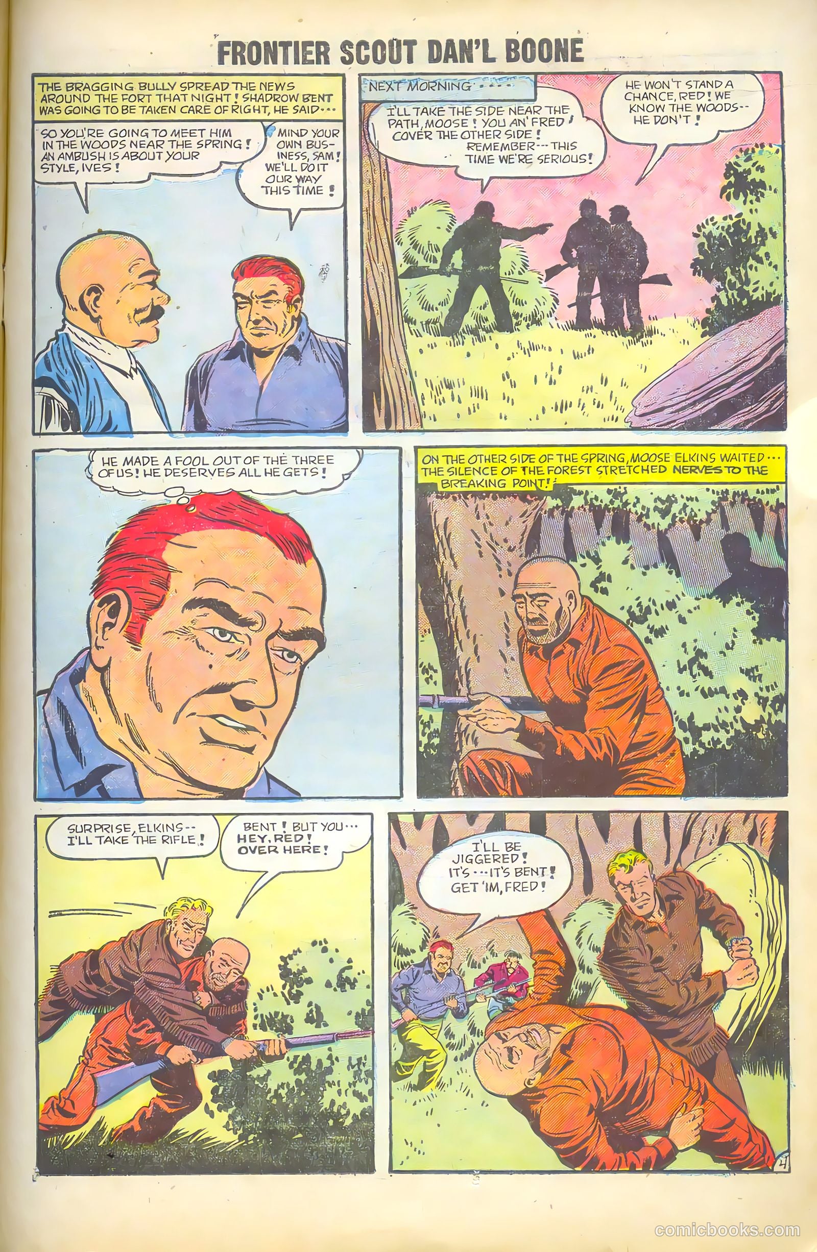 Frontier Scout, Dan'l Boone #11 (1956) — page 23 of 36