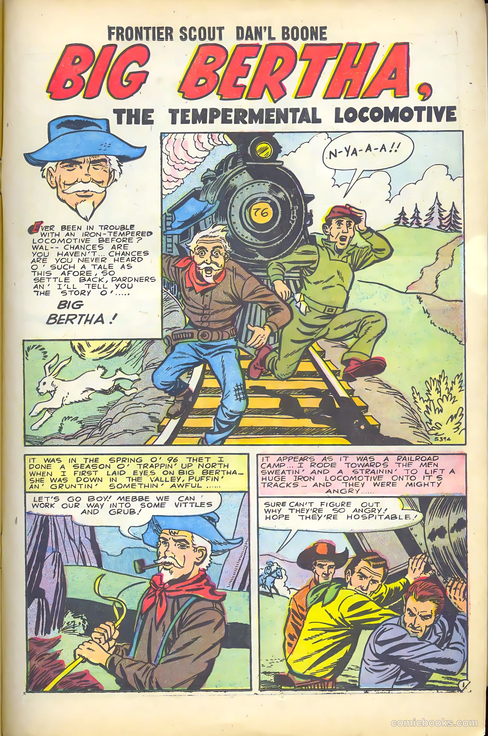 Frontier Scout, Dan'l Boone #11 (1956) — page 25 of 36