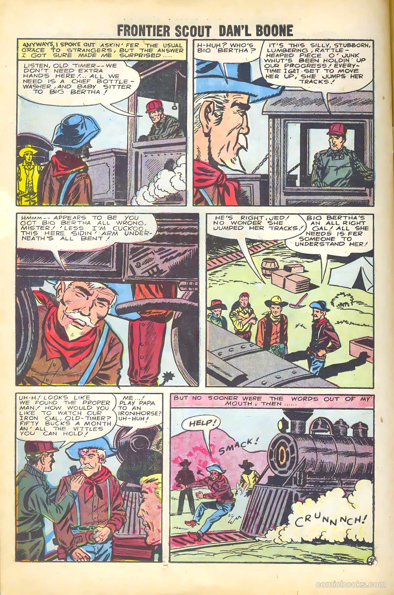 Frontier Scout, Dan'l Boone #11 (1956) — page 26 of 36