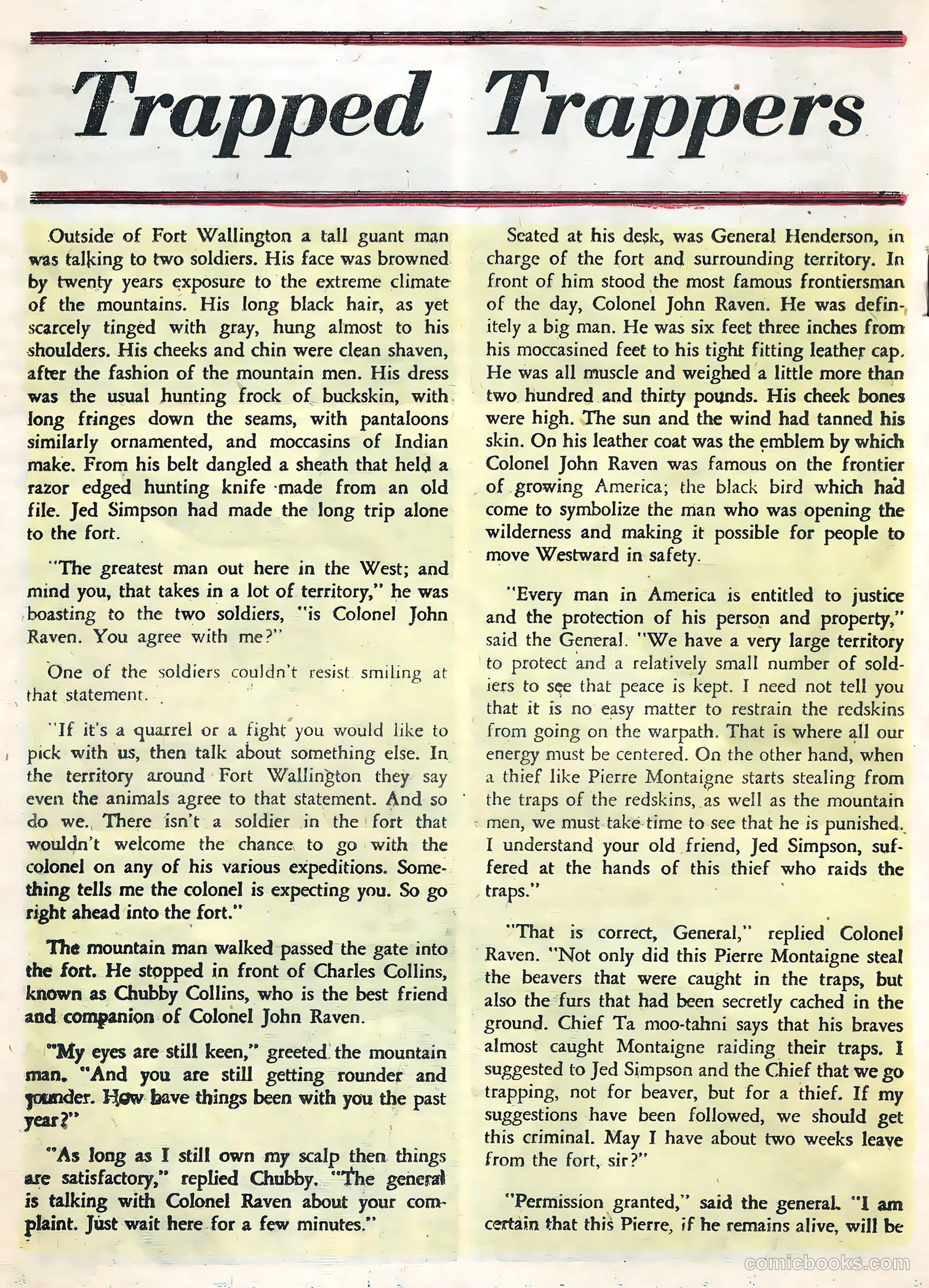 Frontier Scout, Dan'l Boone #12 (1956) — page 18 of 36