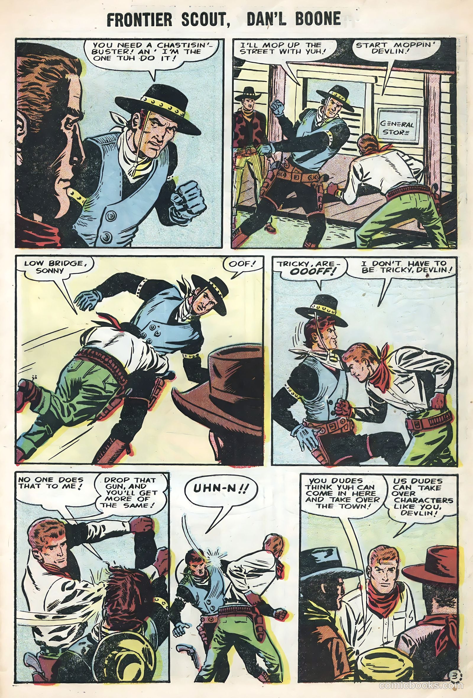 Frontier Scout, Dan'l Boone #12 (1956) — page 29 of 36