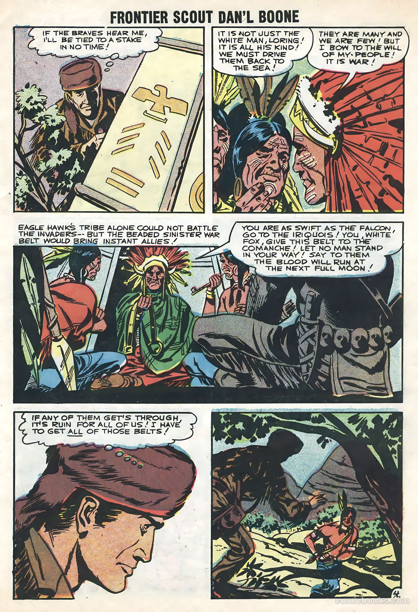 Frontier Scout, Dan'l Boone #13 (1956) — page 7 of 36