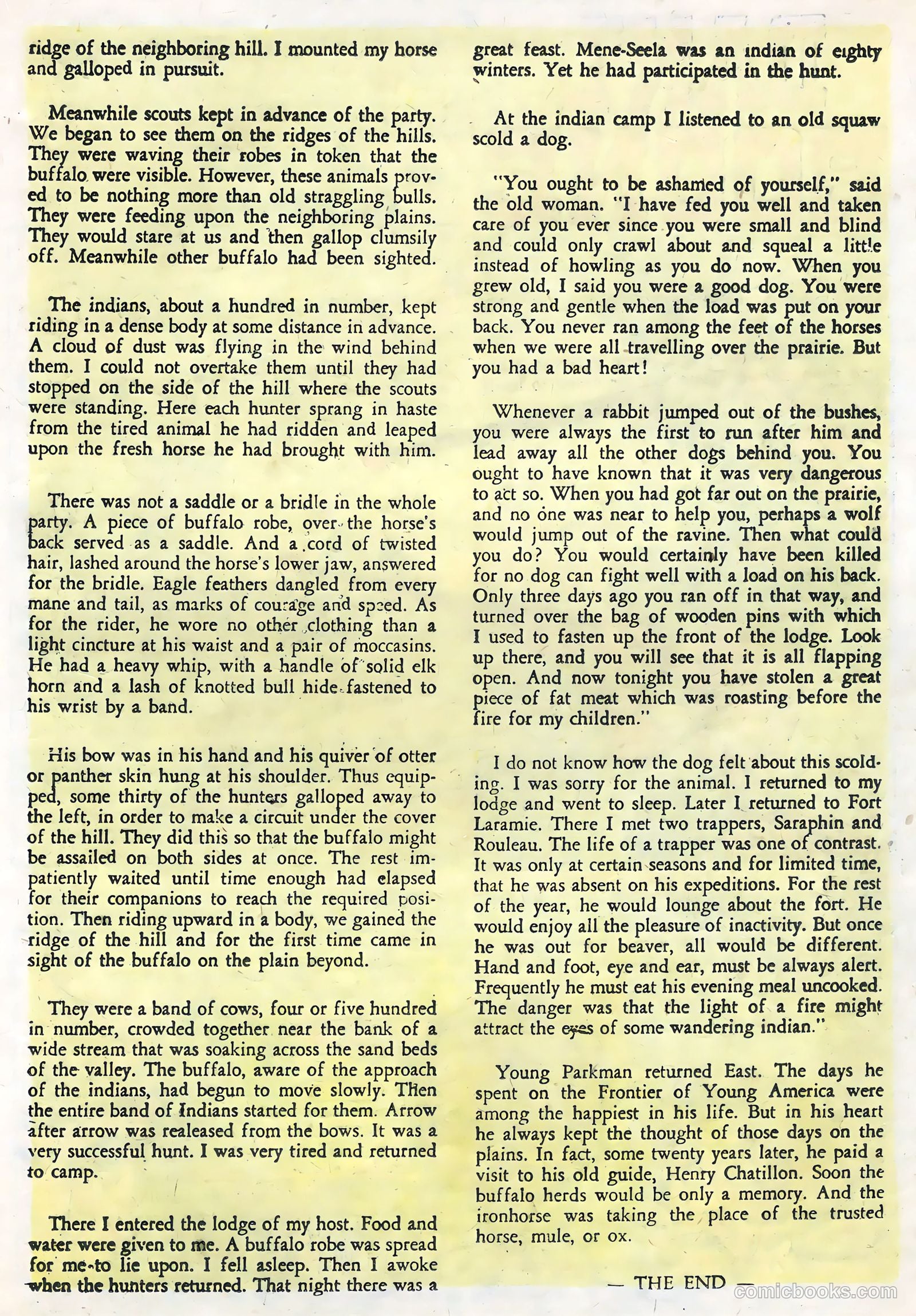 Frontier Scout, Dan'l Boone #13 (1956) — page 19 of 36