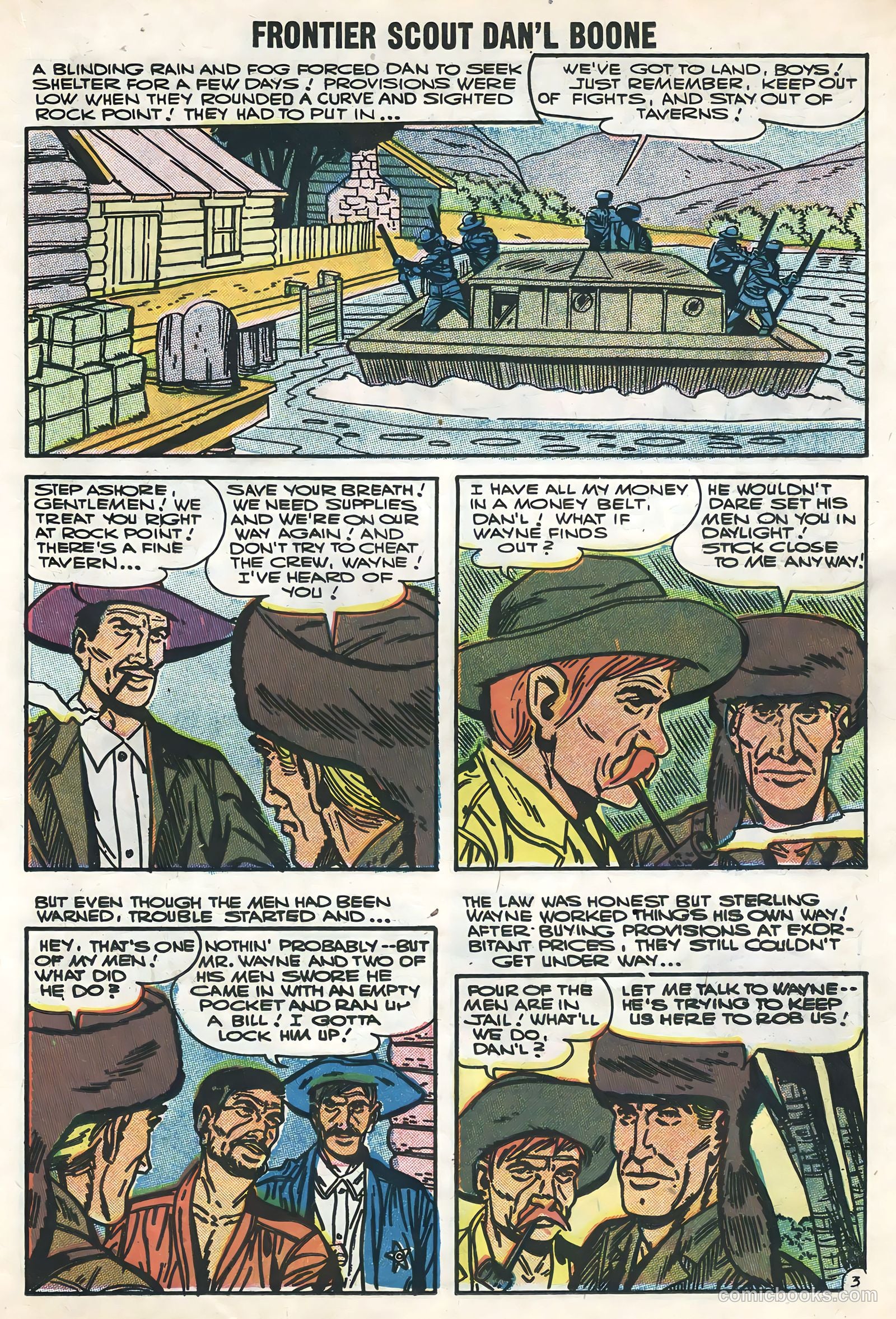 Frontier Scout, Dan'l Boone #13 (1956) — page 23 of 36