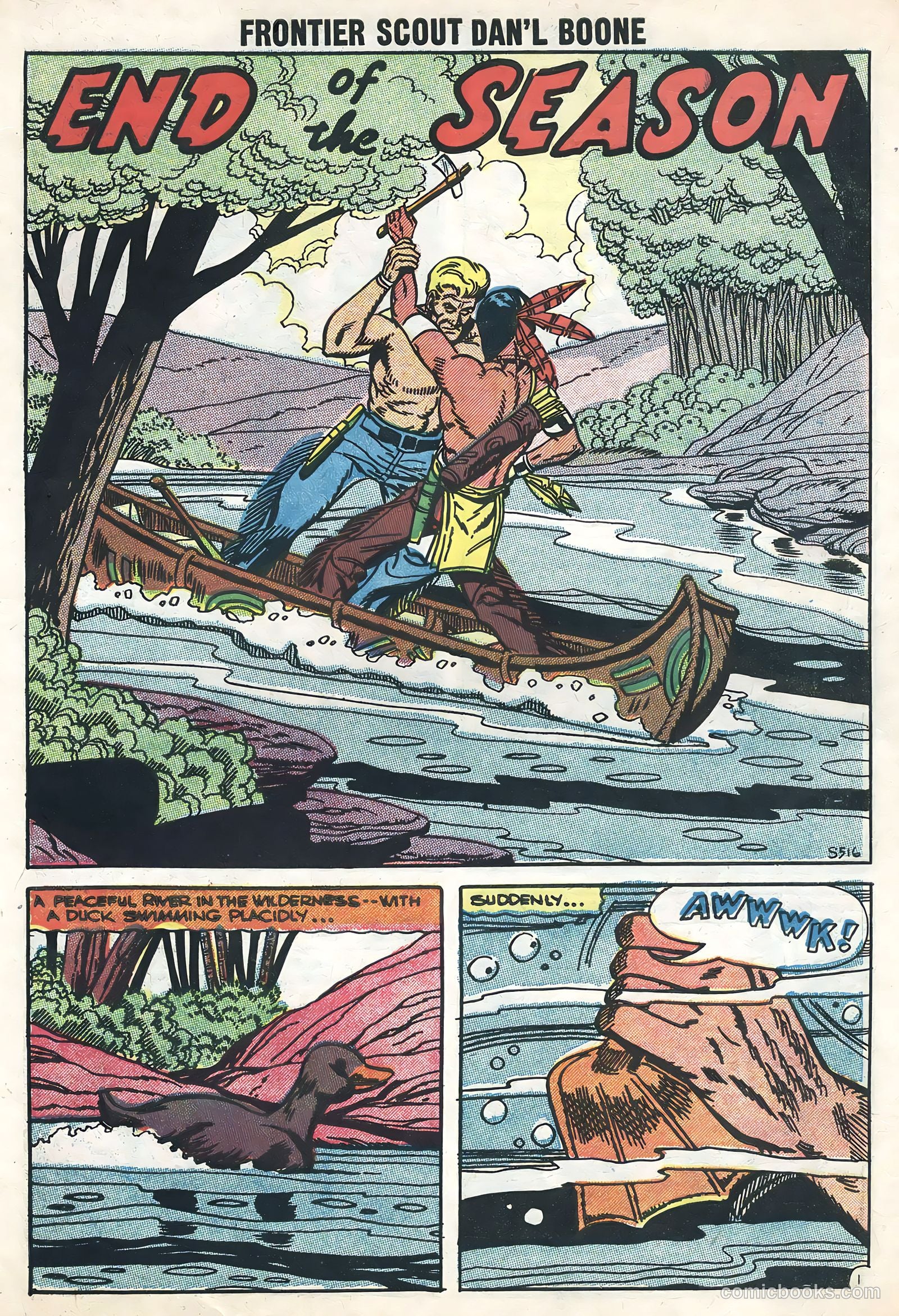 Frontier Scout, Dan'l Boone #13 (1956) — page 27 of 36