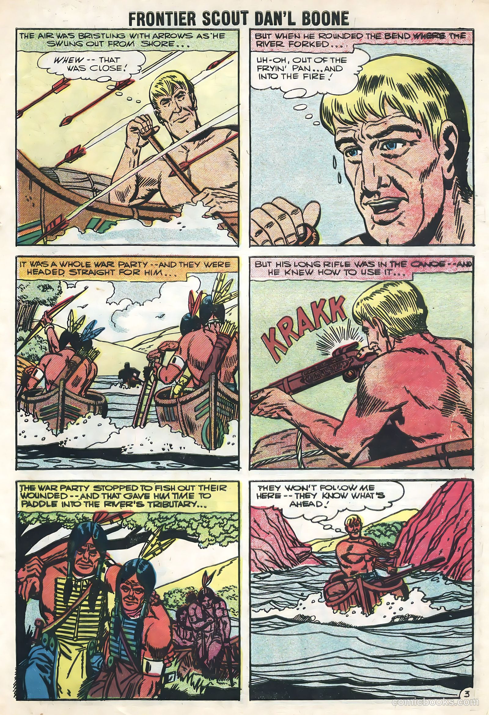 Frontier Scout, Dan'l Boone #13 (1956) — page 29 of 36