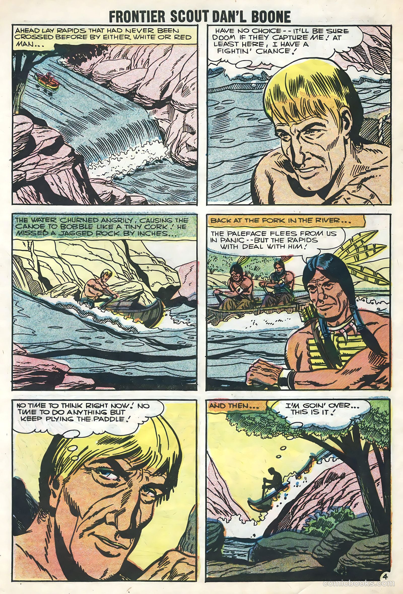 Frontier Scout, Dan'l Boone #13 (1956) — page 30 of 36