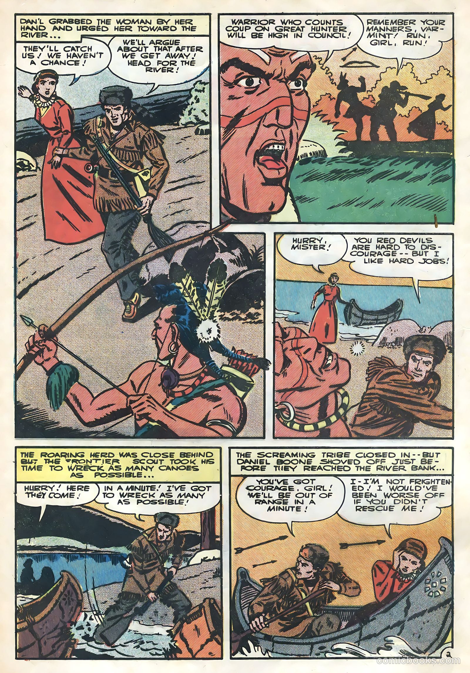 Frontier Scout Daniel Boone #14 (1965) — page 4 of 36