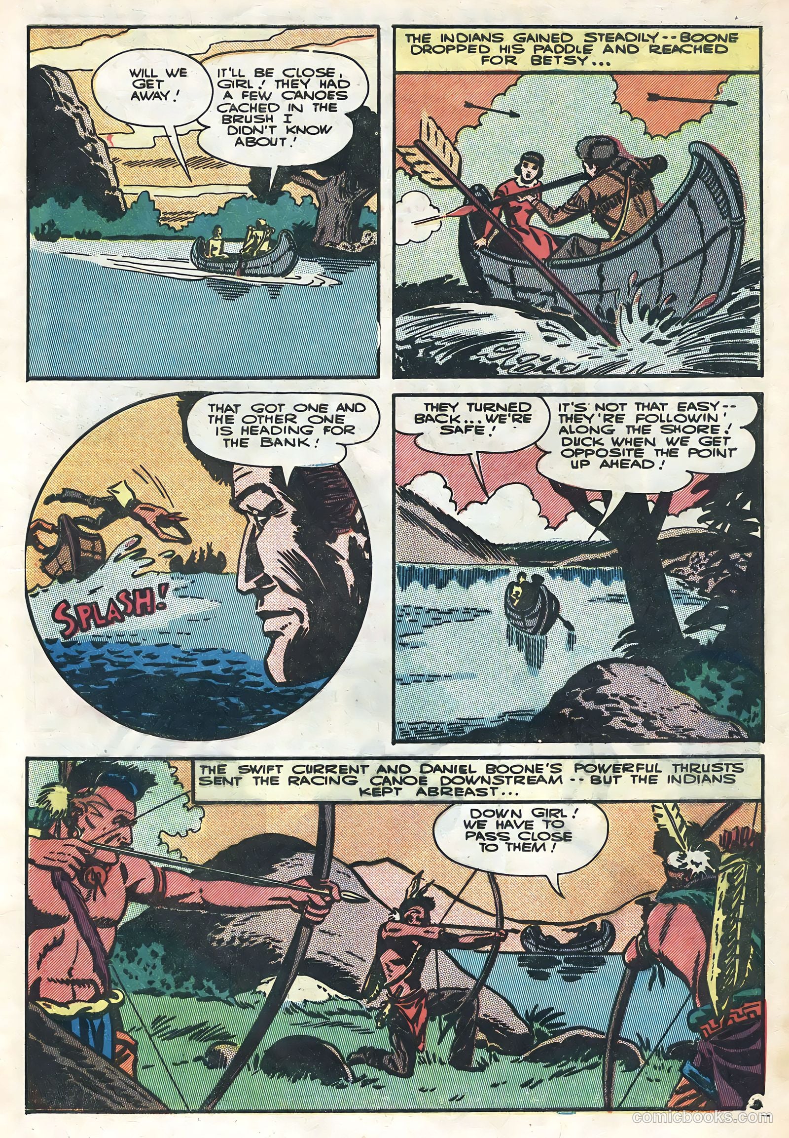 Frontier Scout Daniel Boone #14 (1965) — page 5 of 36
