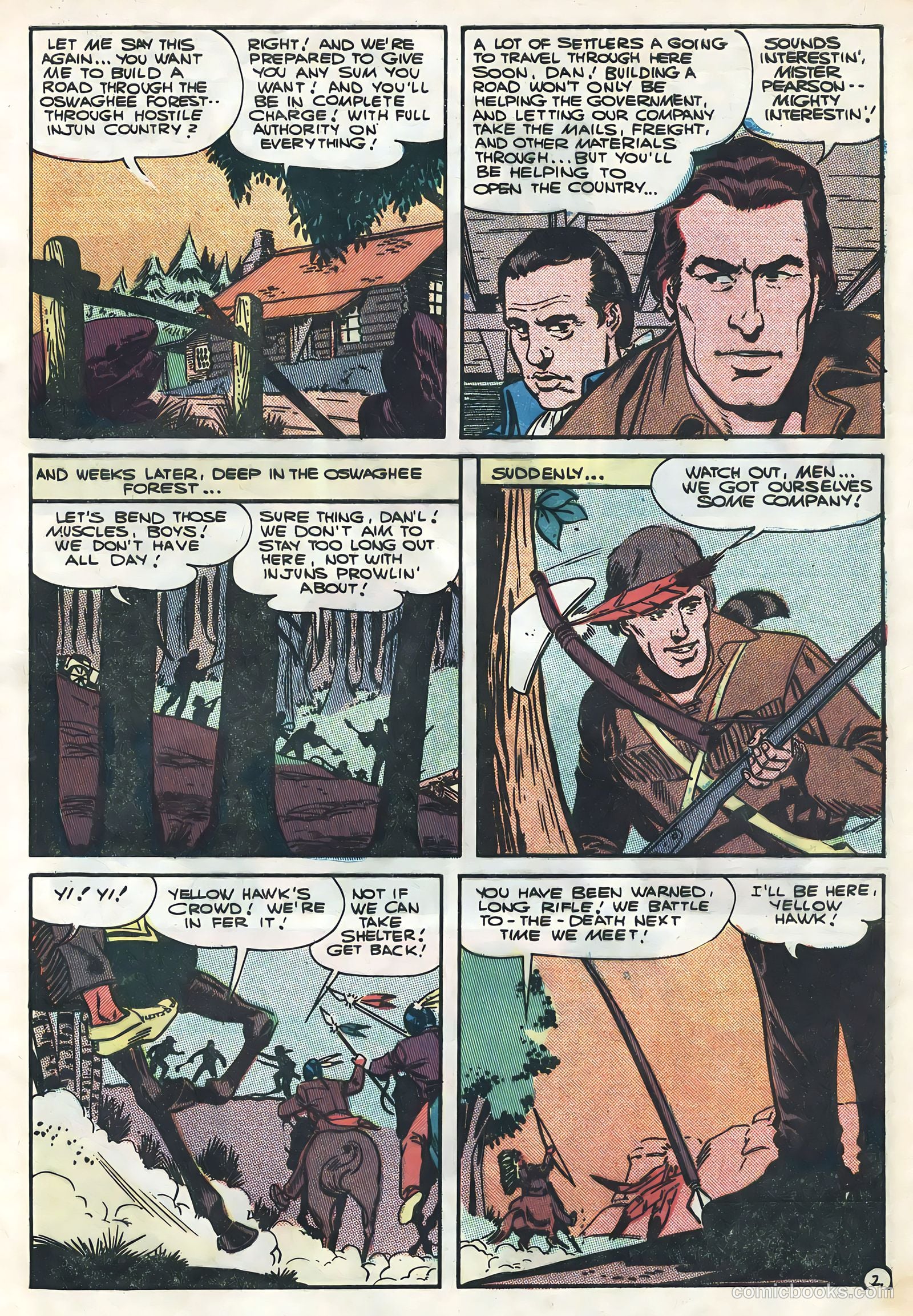 Frontier Scout Daniel Boone #14 (1965) — page 9 of 36