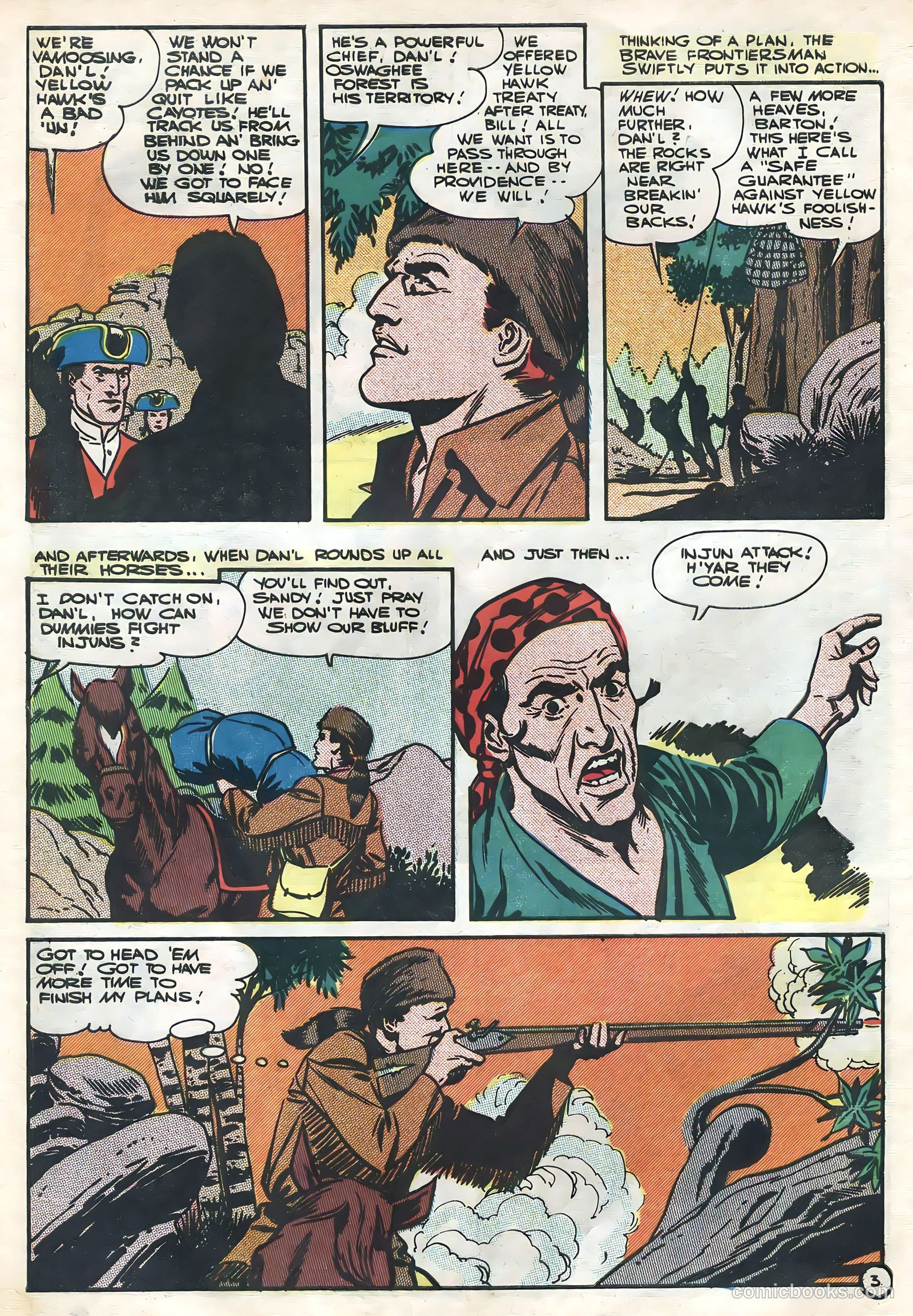 Frontier Scout Daniel Boone #14 (1965) — page 10 of 36