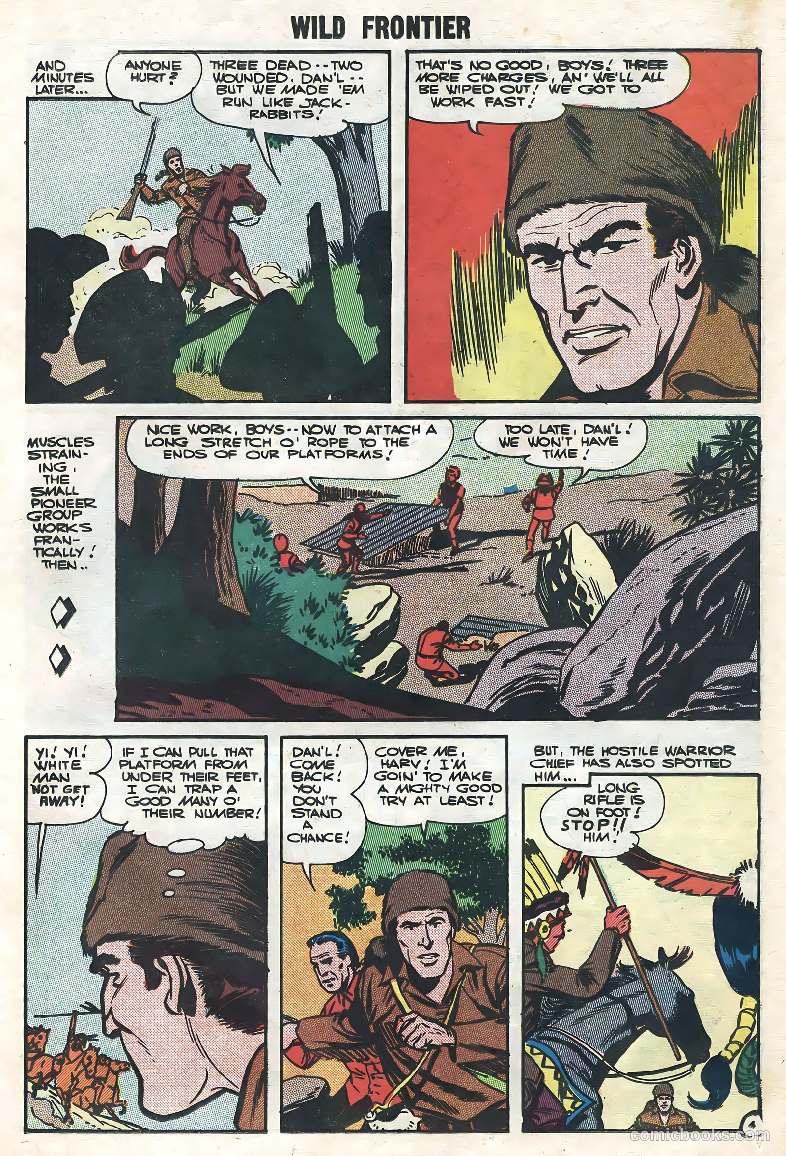Frontier Scout Daniel Boone #14 (1965) — page 11 of 36