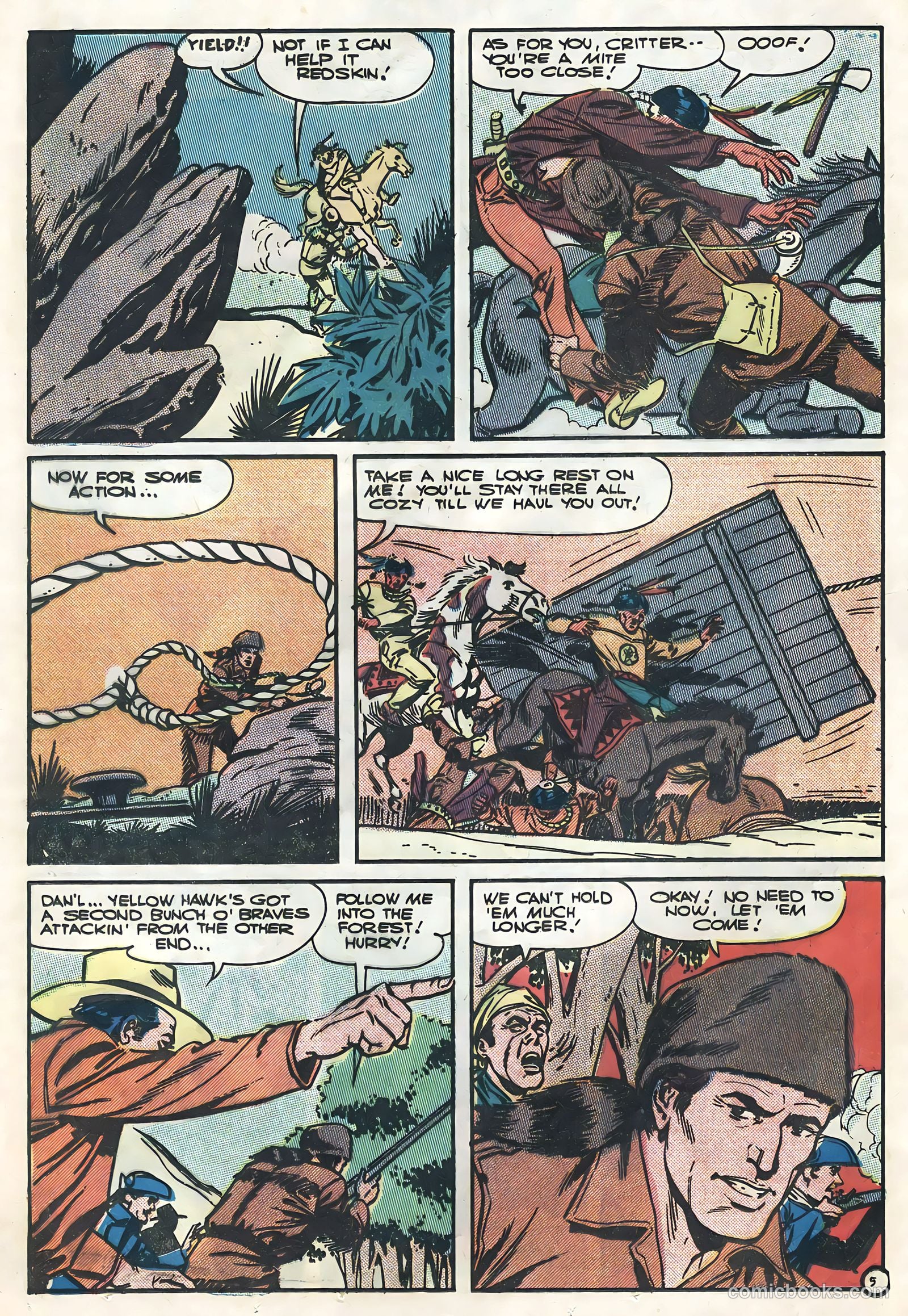 Frontier Scout Daniel Boone #14 (1965) — page 12 of 36