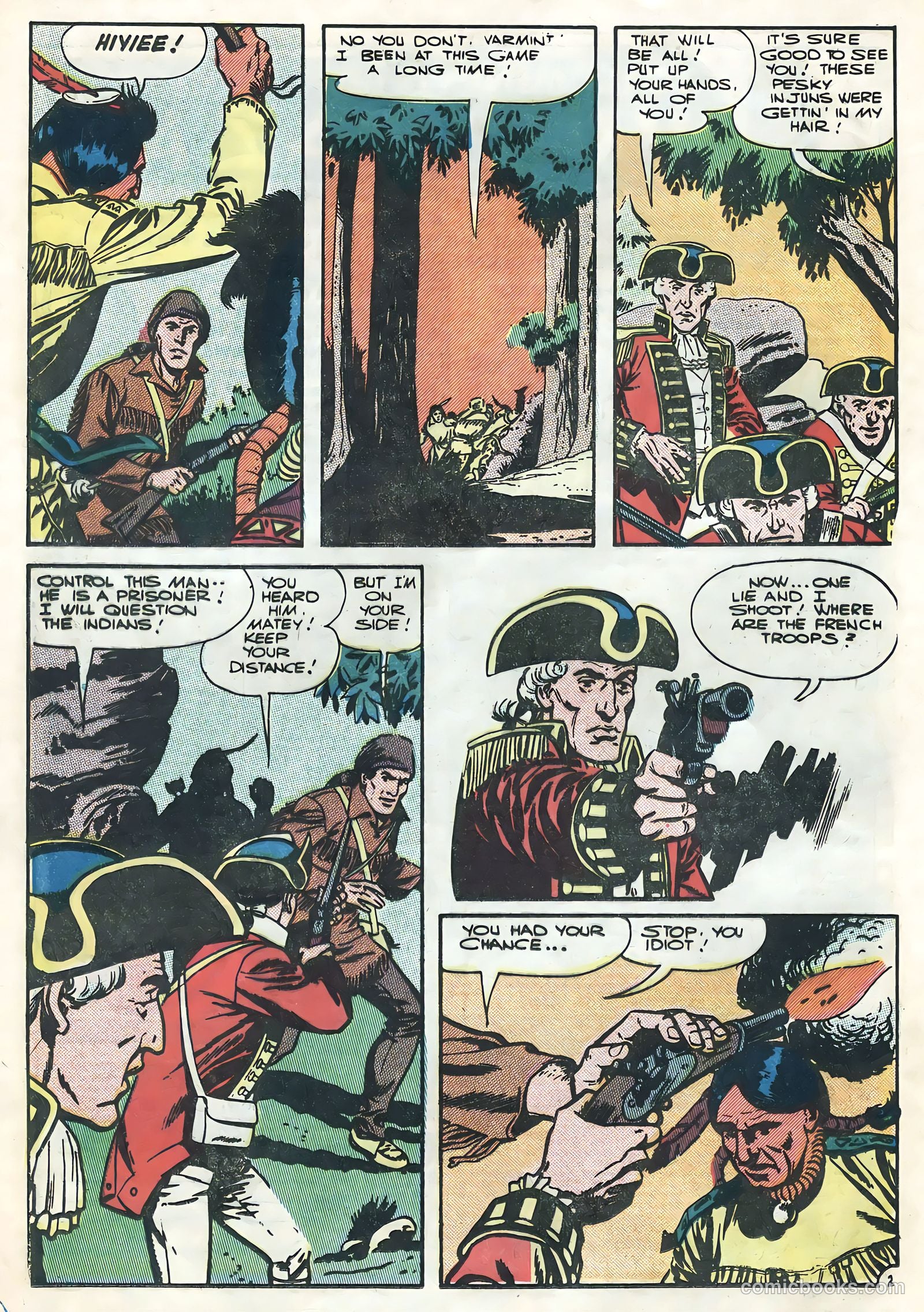 Frontier Scout Daniel Boone #14 (1965) — page 16 of 36