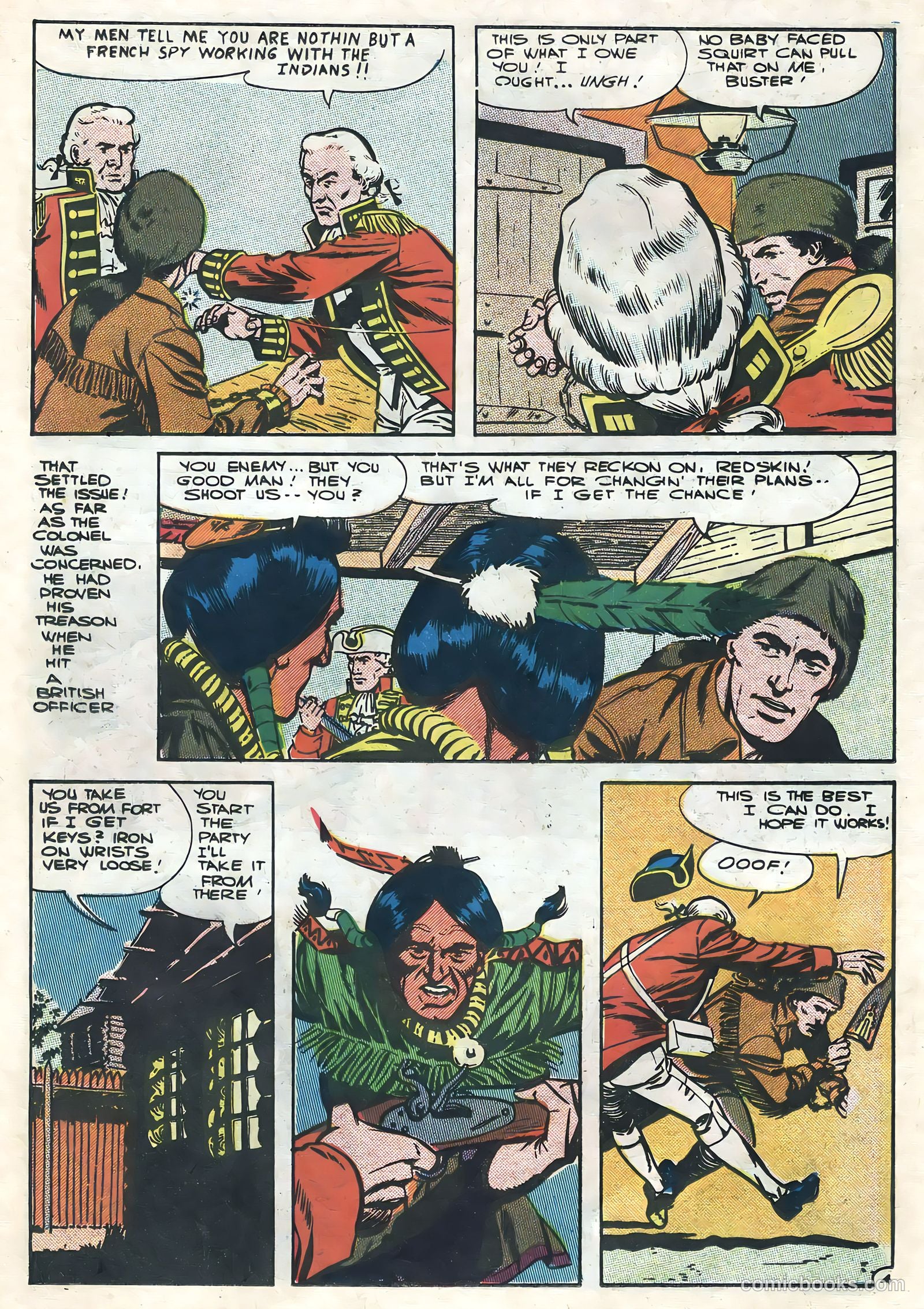 Frontier Scout Daniel Boone #14 (1965) — page 18 of 36