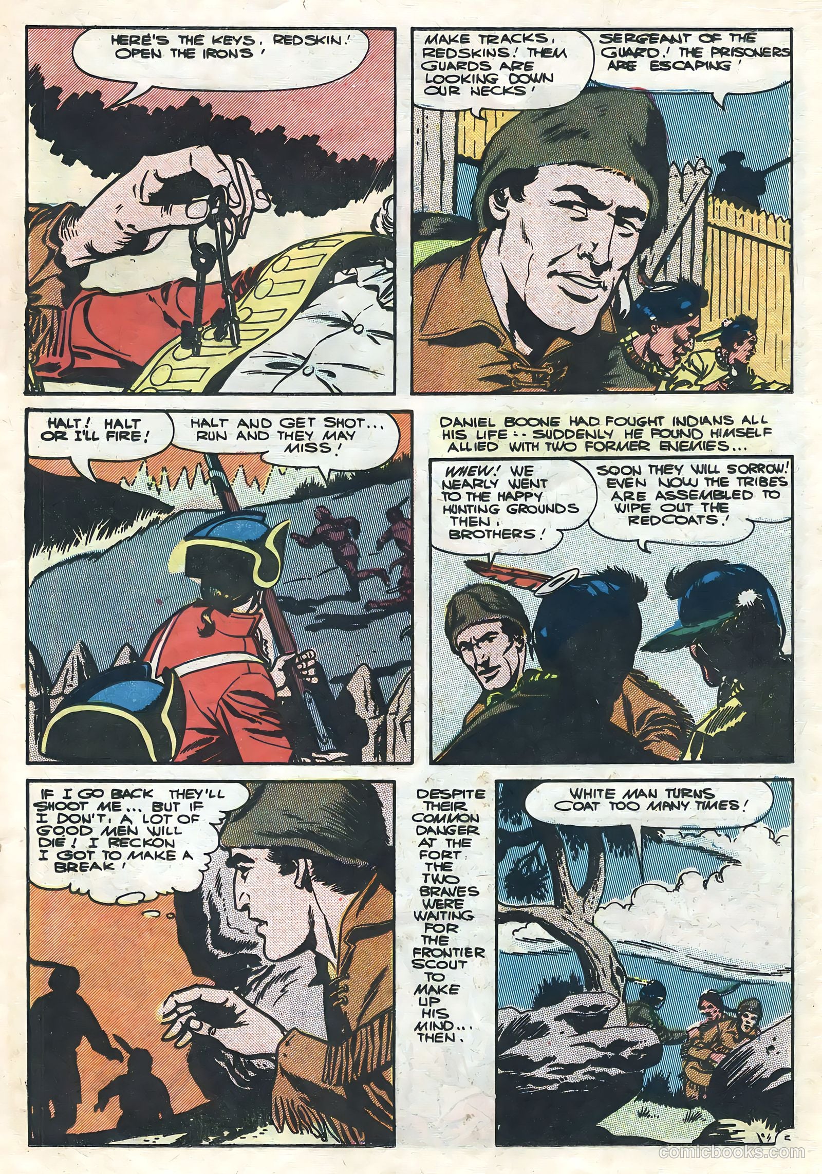 Frontier Scout Daniel Boone #14 (1965) — page 19 of 36