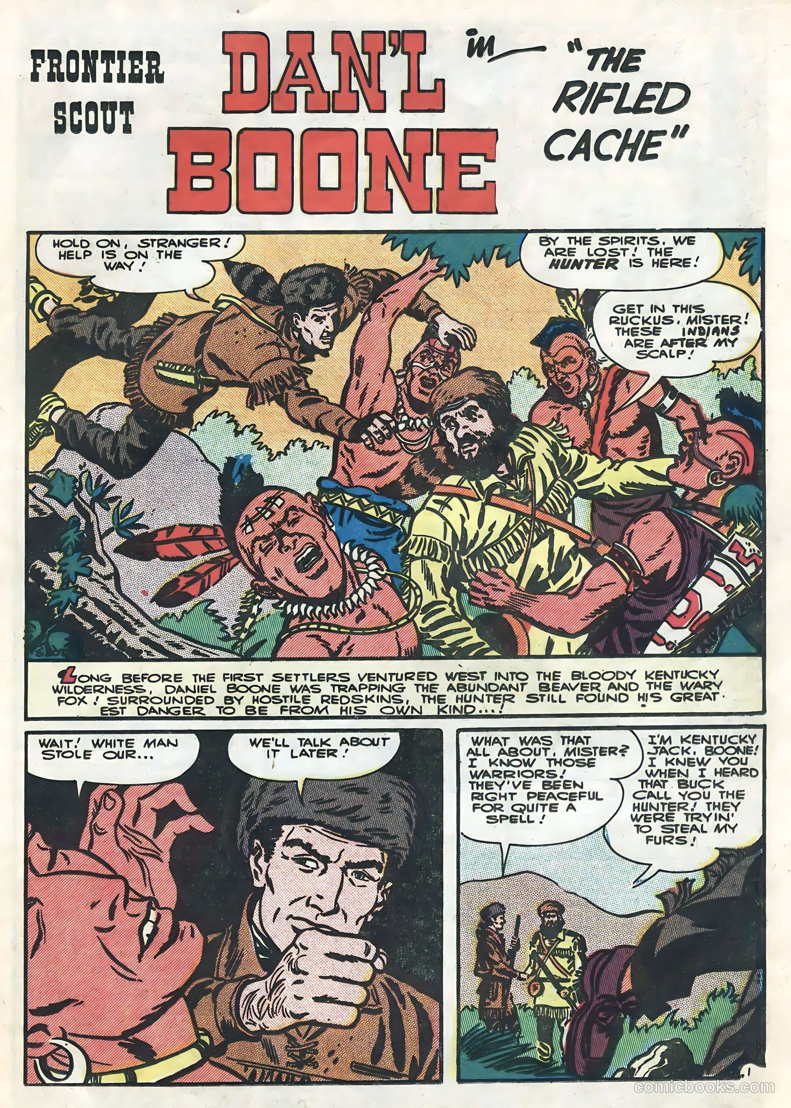 Frontier Scout Daniel Boone #14 (1965) — page 21 of 36
