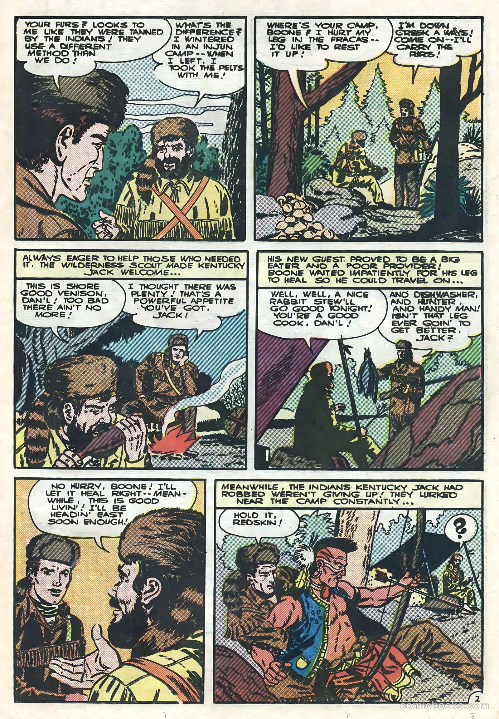 Frontier Scout Daniel Boone #14 (1965) — page 23 of 36