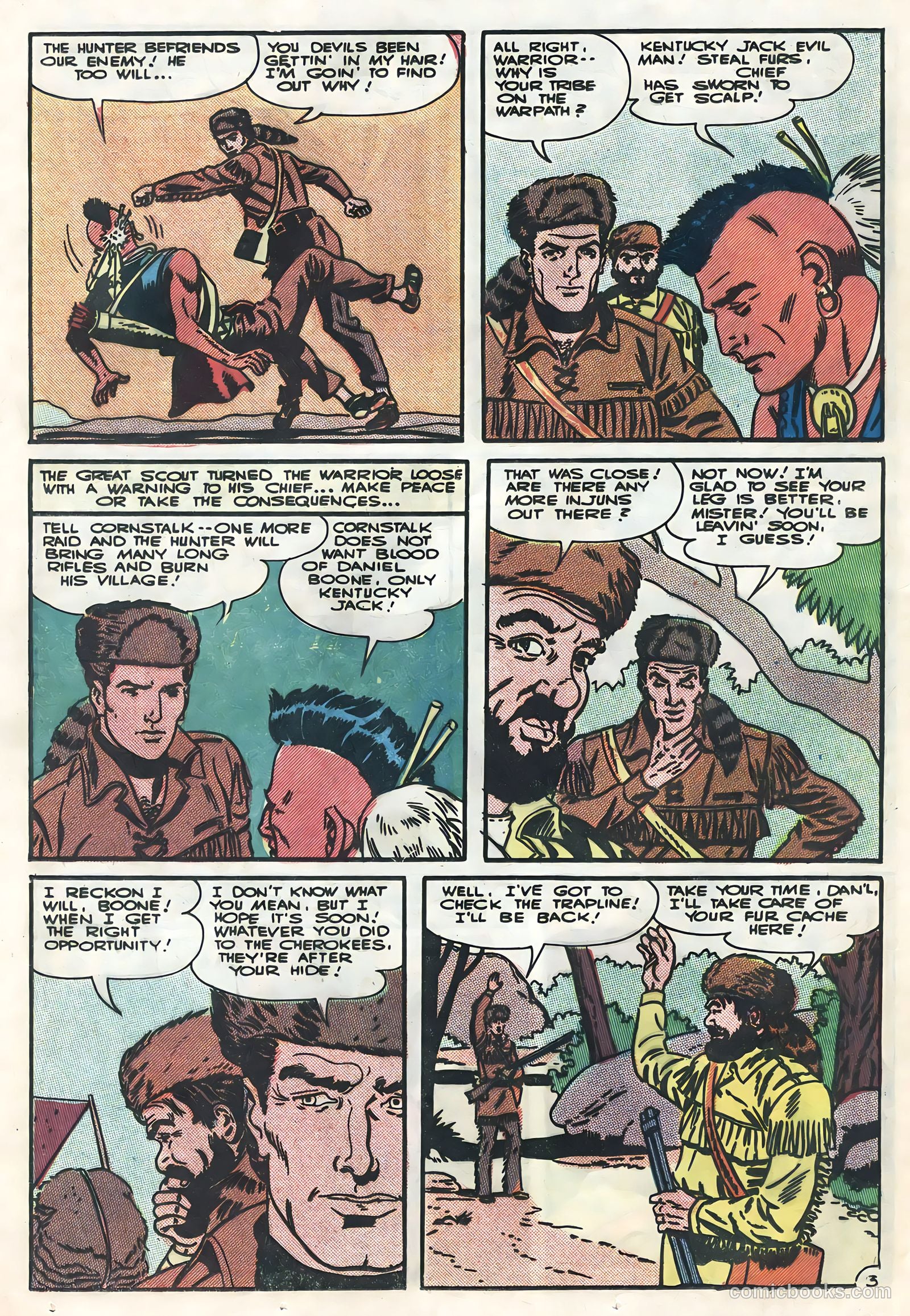 Frontier Scout Daniel Boone #14 (1965) — page 24 of 36
