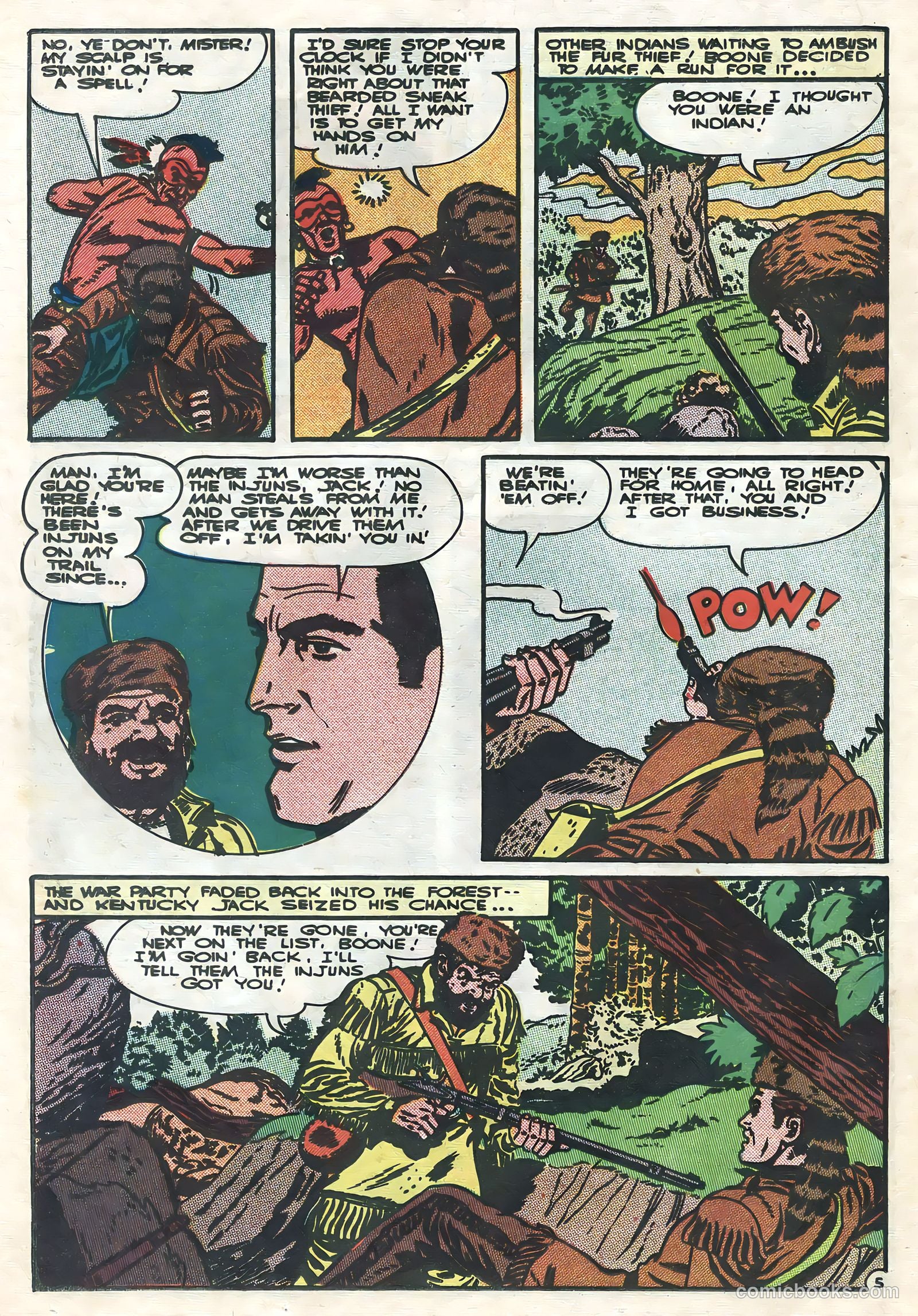 Frontier Scout Daniel Boone #14 (1965) — page 26 of 36