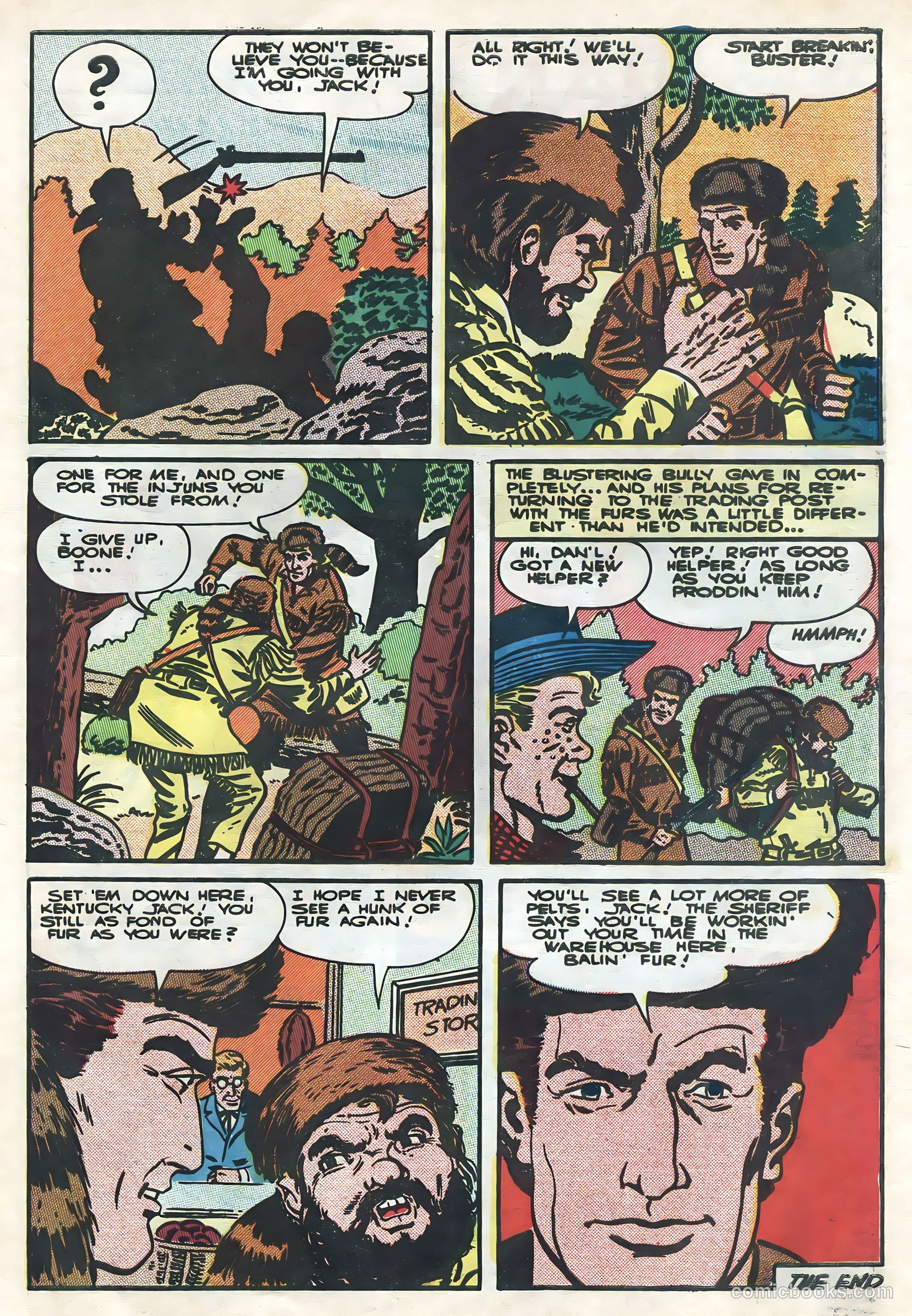 Frontier Scout Daniel Boone #14 (1965) — page 27 of 36