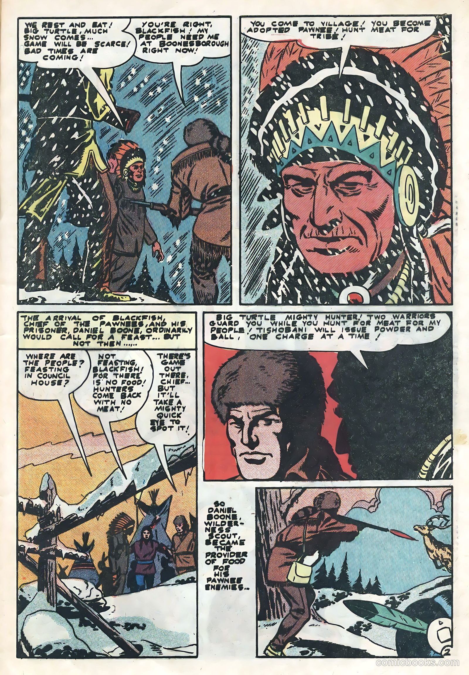 Frontier Scout Daniel Boone #14 (1965) — page 29 of 36