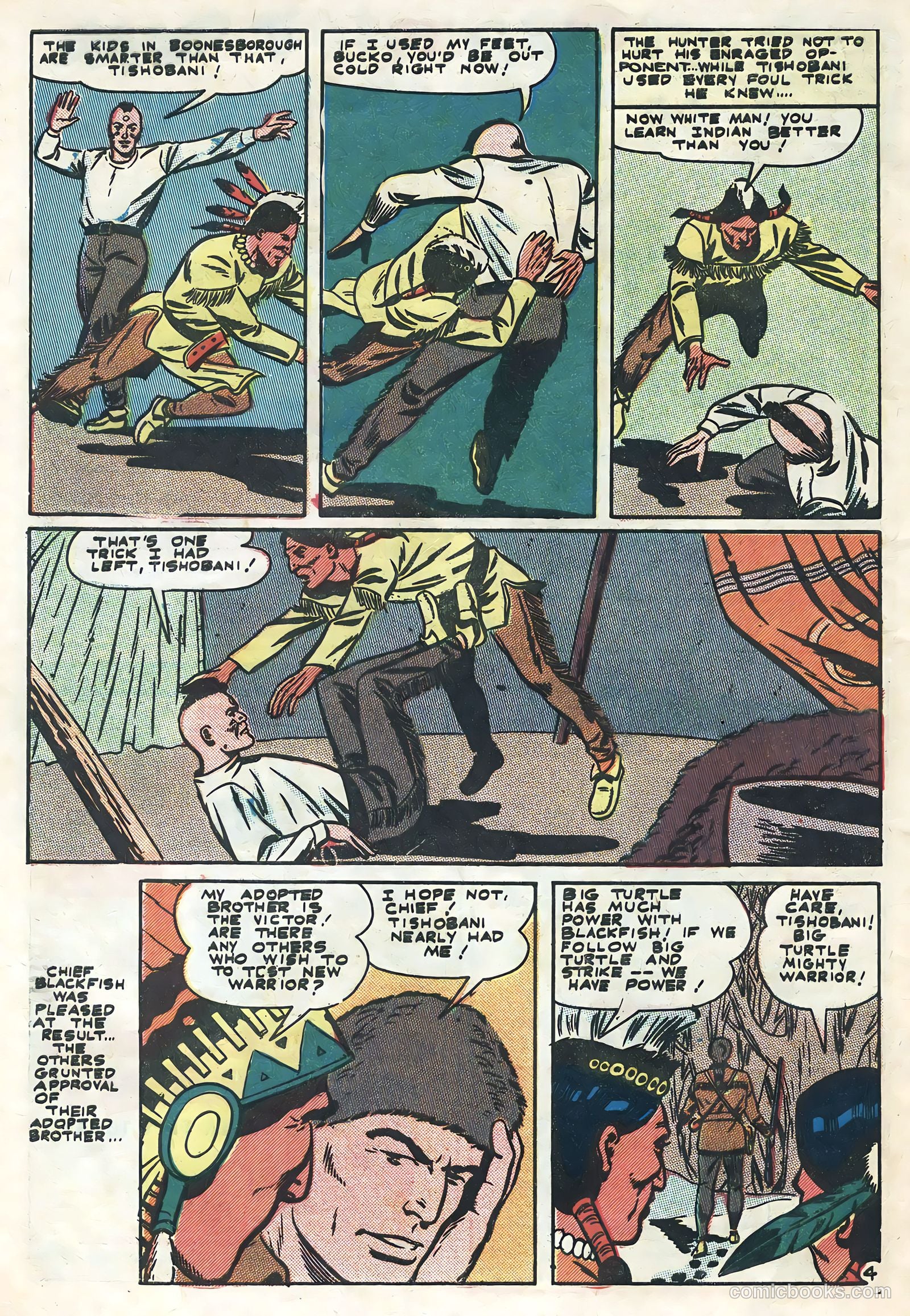 Frontier Scout Daniel Boone #14 (1965) — page 32 of 36