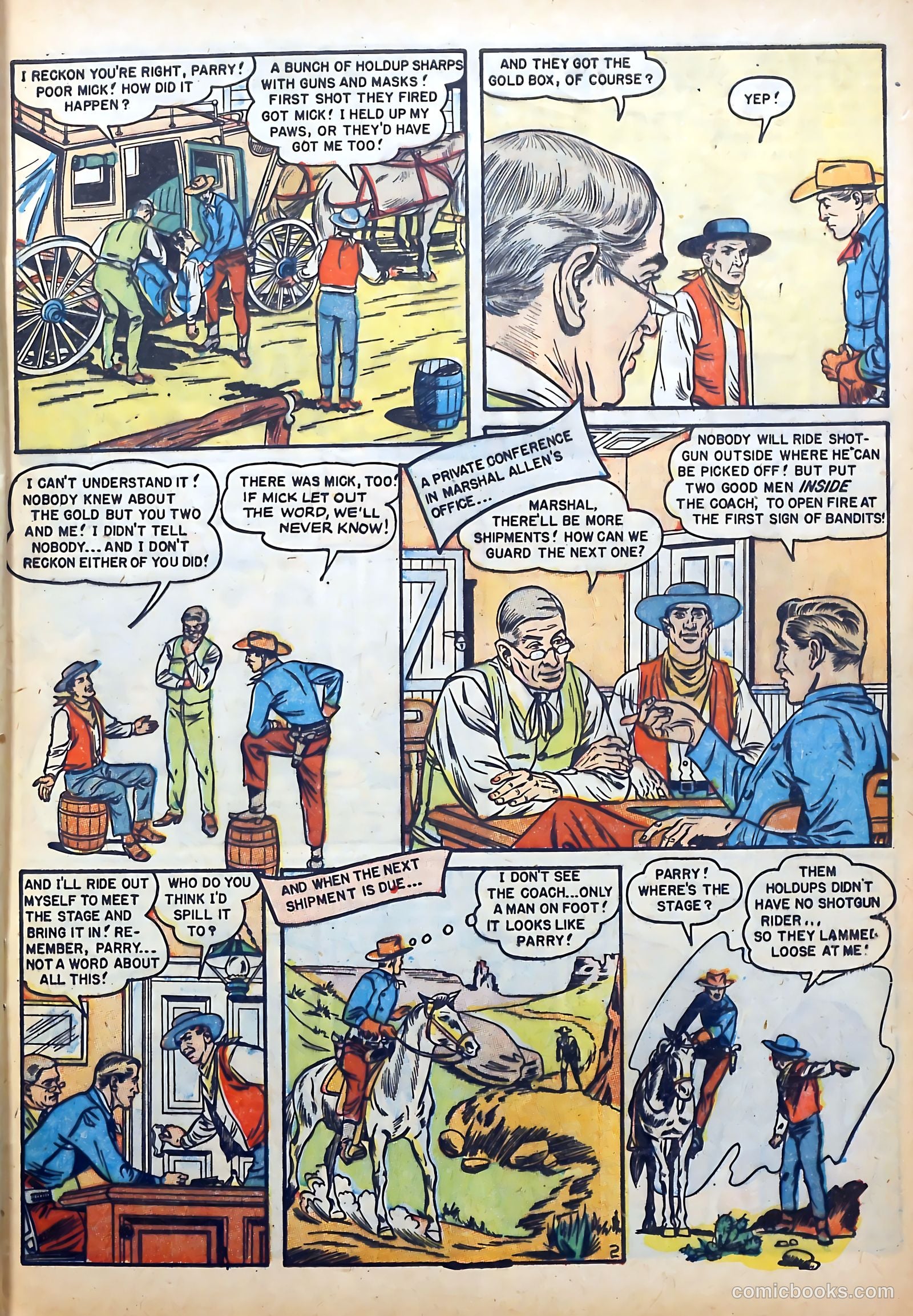 Frontier Trail #6 (1958) — page 5 of 36