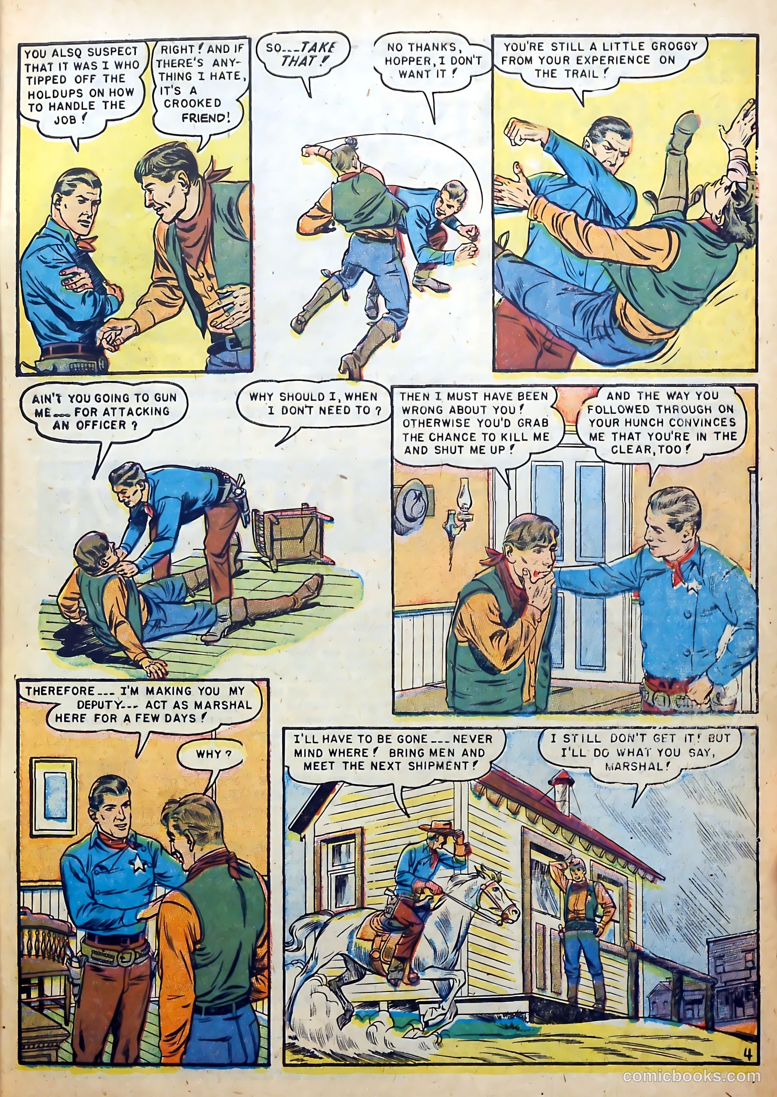 Frontier Trail #6 (1958) — page 7 of 36