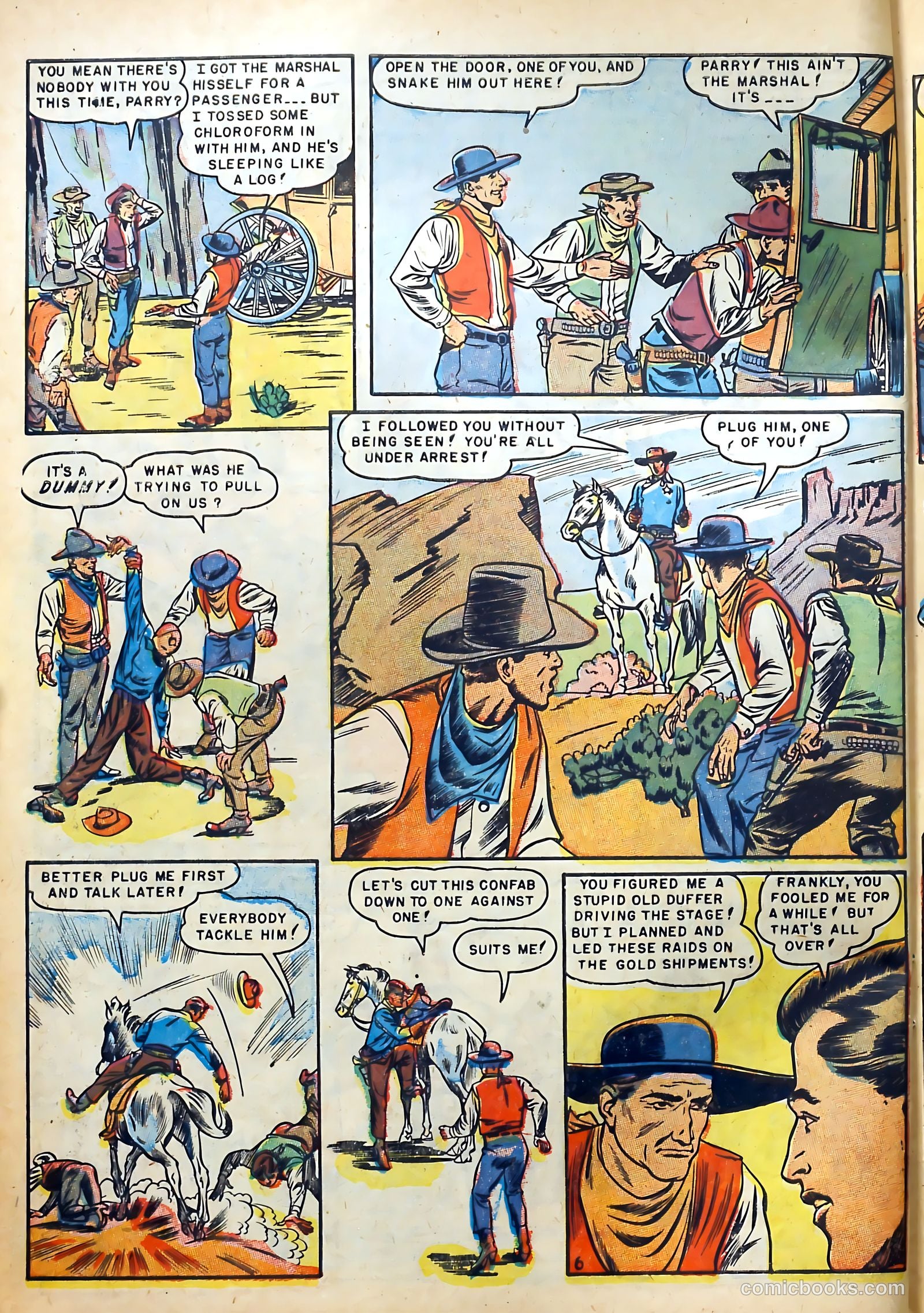 Frontier Trail #6 (1958) — page 10 of 36