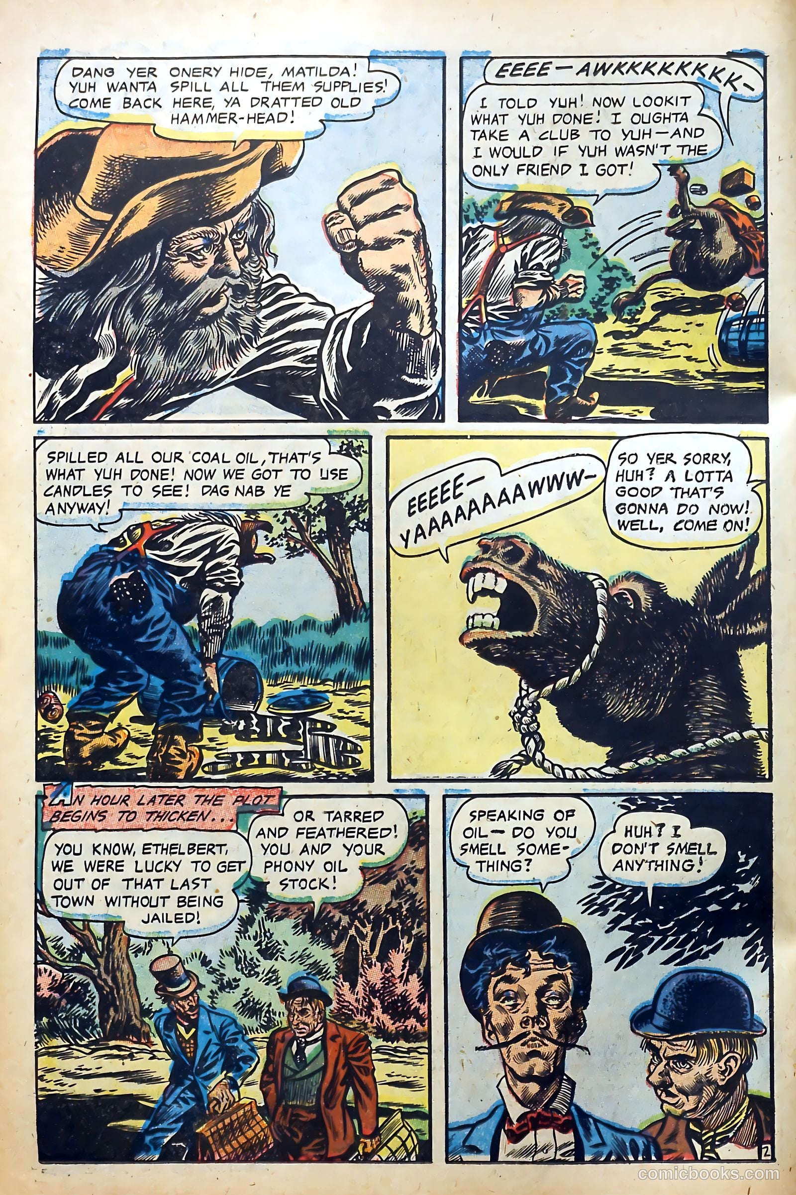 Frontier Trail #6 (1958) — page 14 of 36