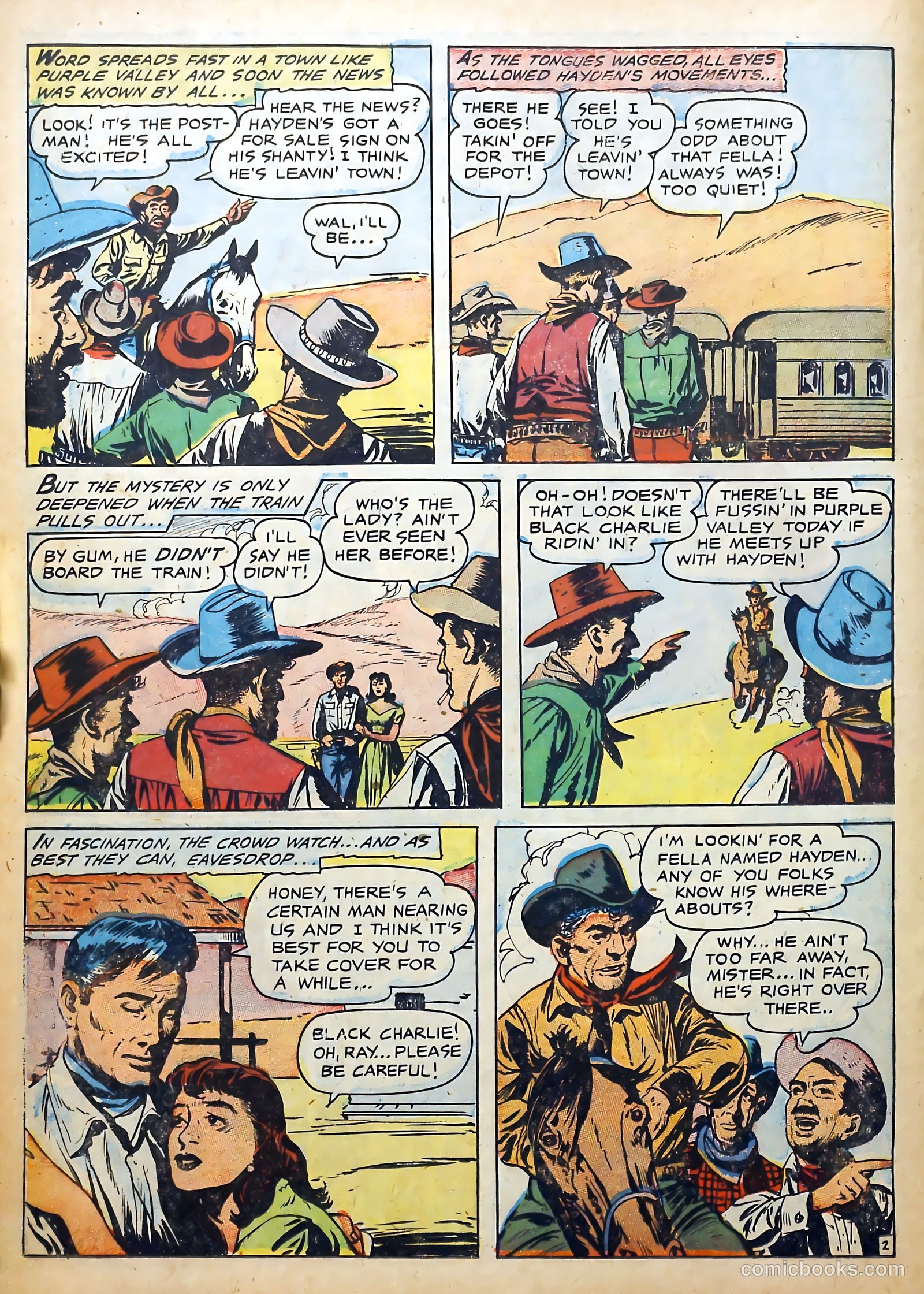 Frontier Trail #6 (1958) — page 22 of 36