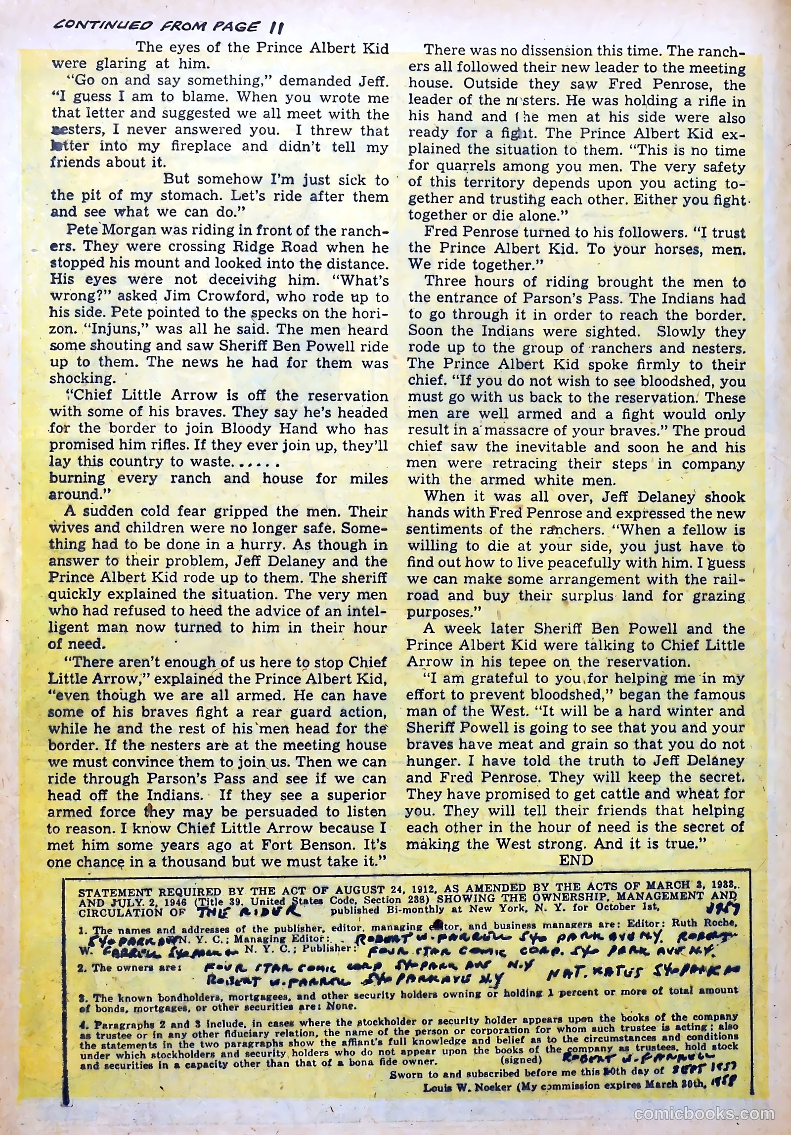 Frontier Trail #6 (1958) — page 24 of 36