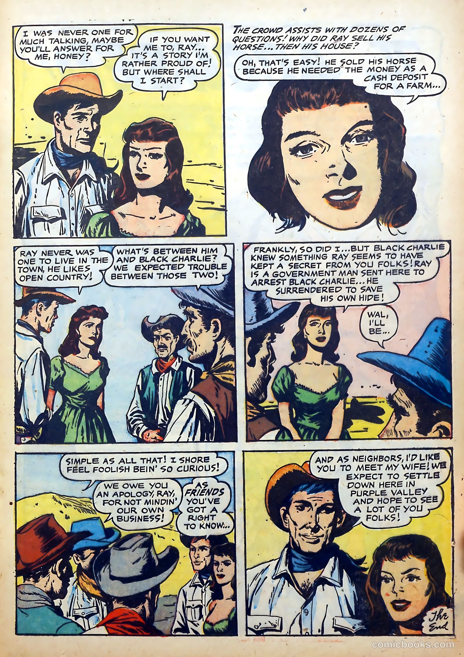 Frontier Trail #6 (1958) — page 25 of 36