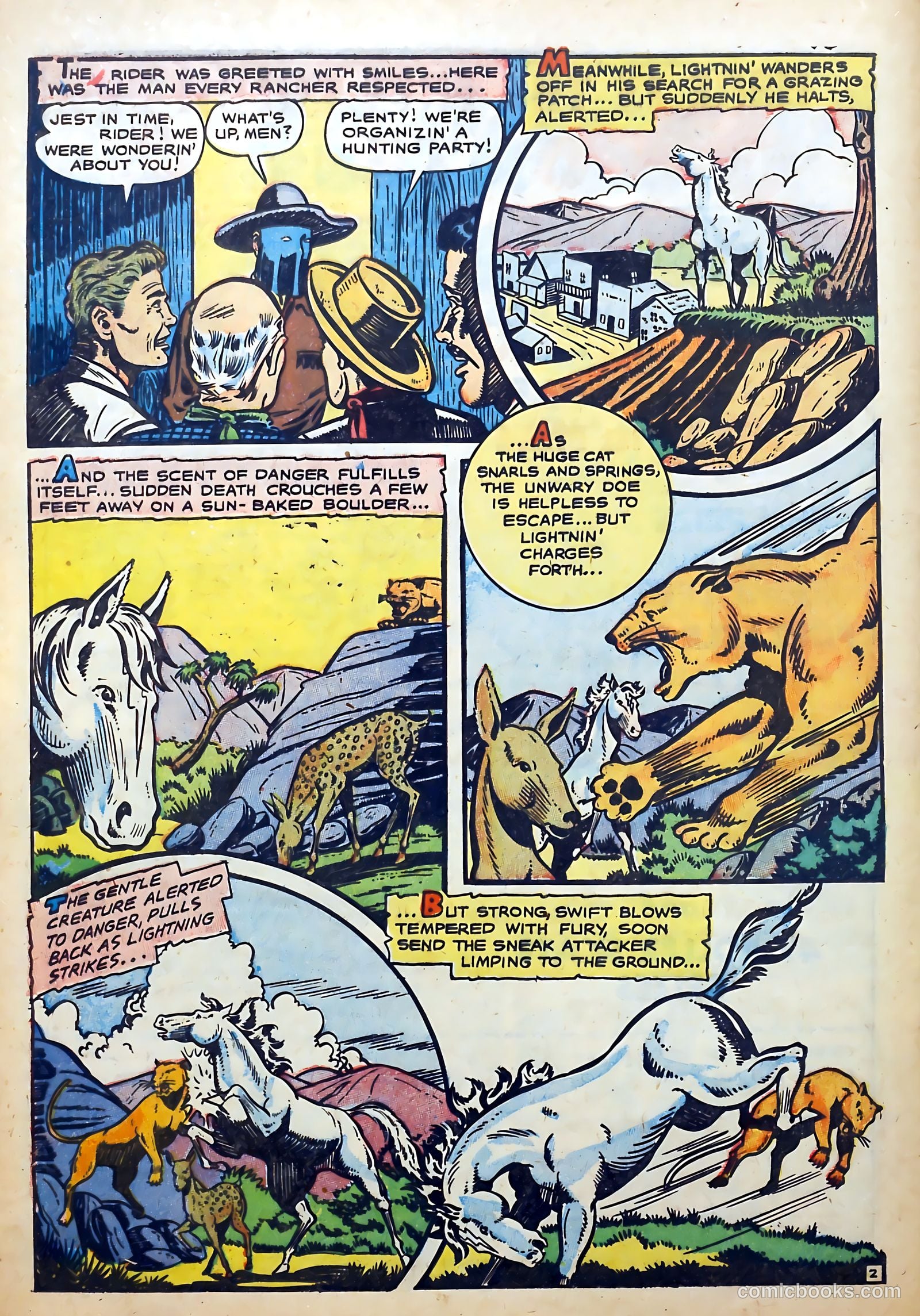 Frontier Trail #6 (1958) — page 28 of 36