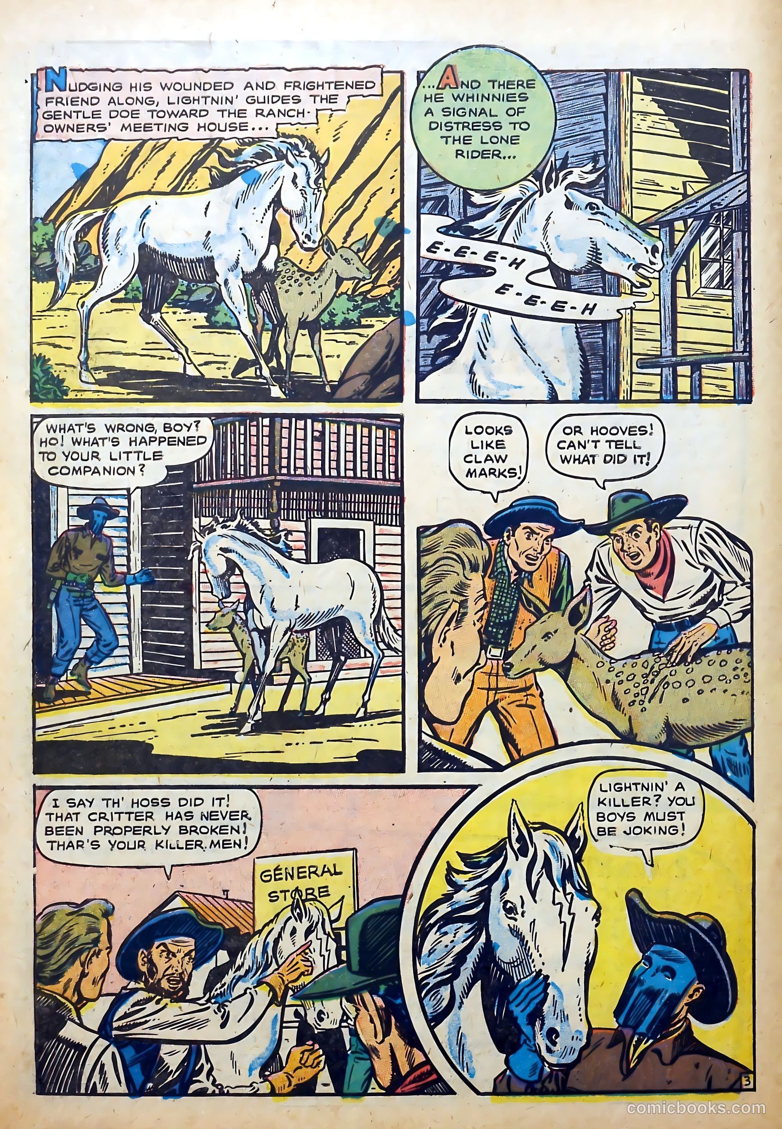 Frontier Trail #6 (1958) — page 30 of 36