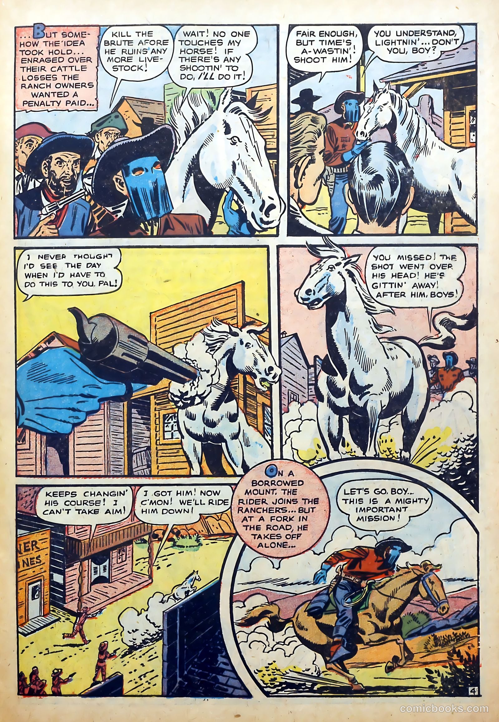 Frontier Trail #6 (1958) — page 31 of 36
