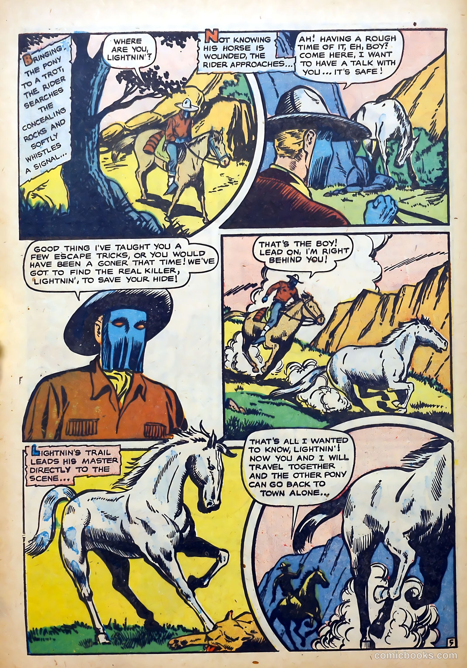 Frontier Trail #6 (1958) — page 32 of 36